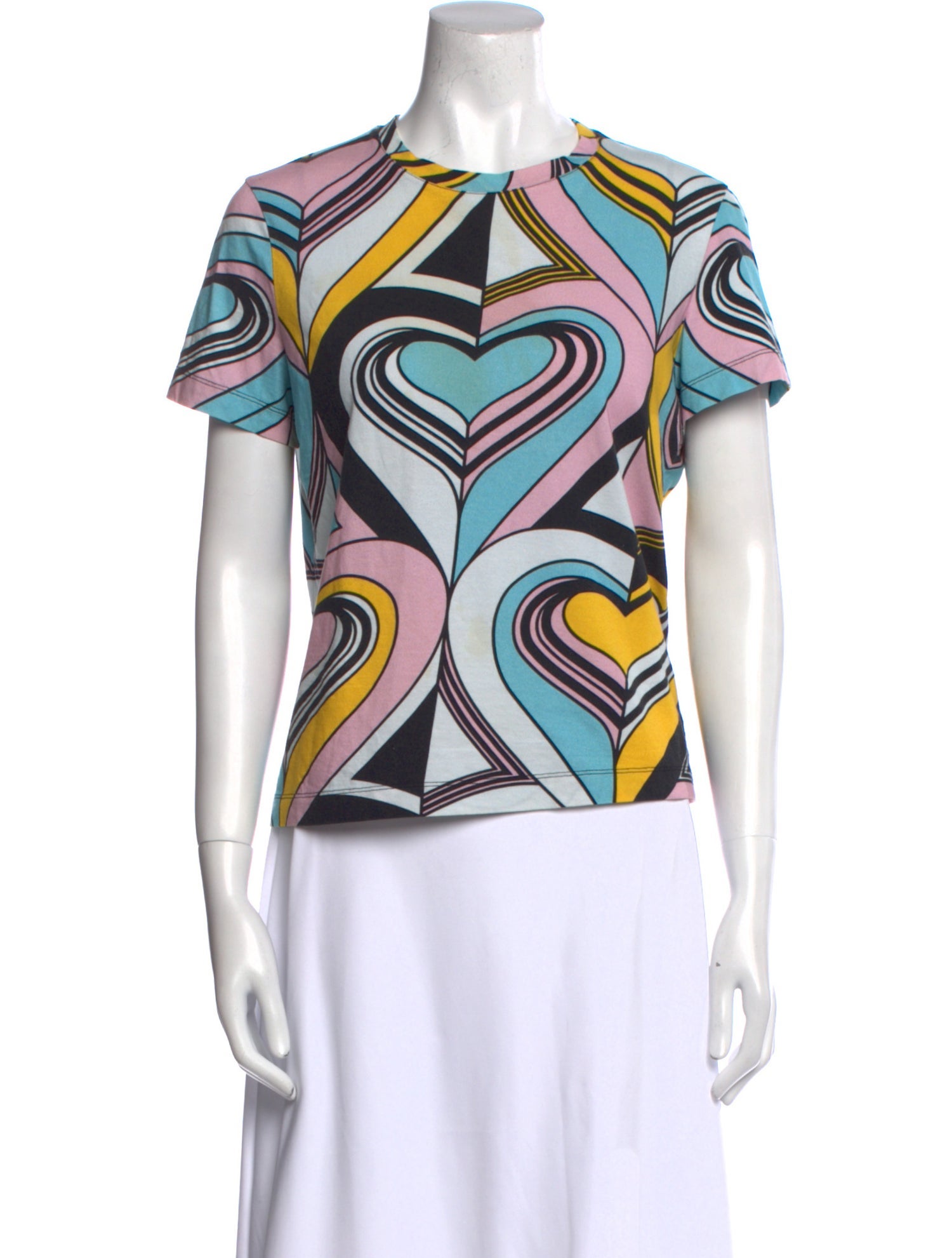 Mary Katrantzou Printed Crew Neck Top