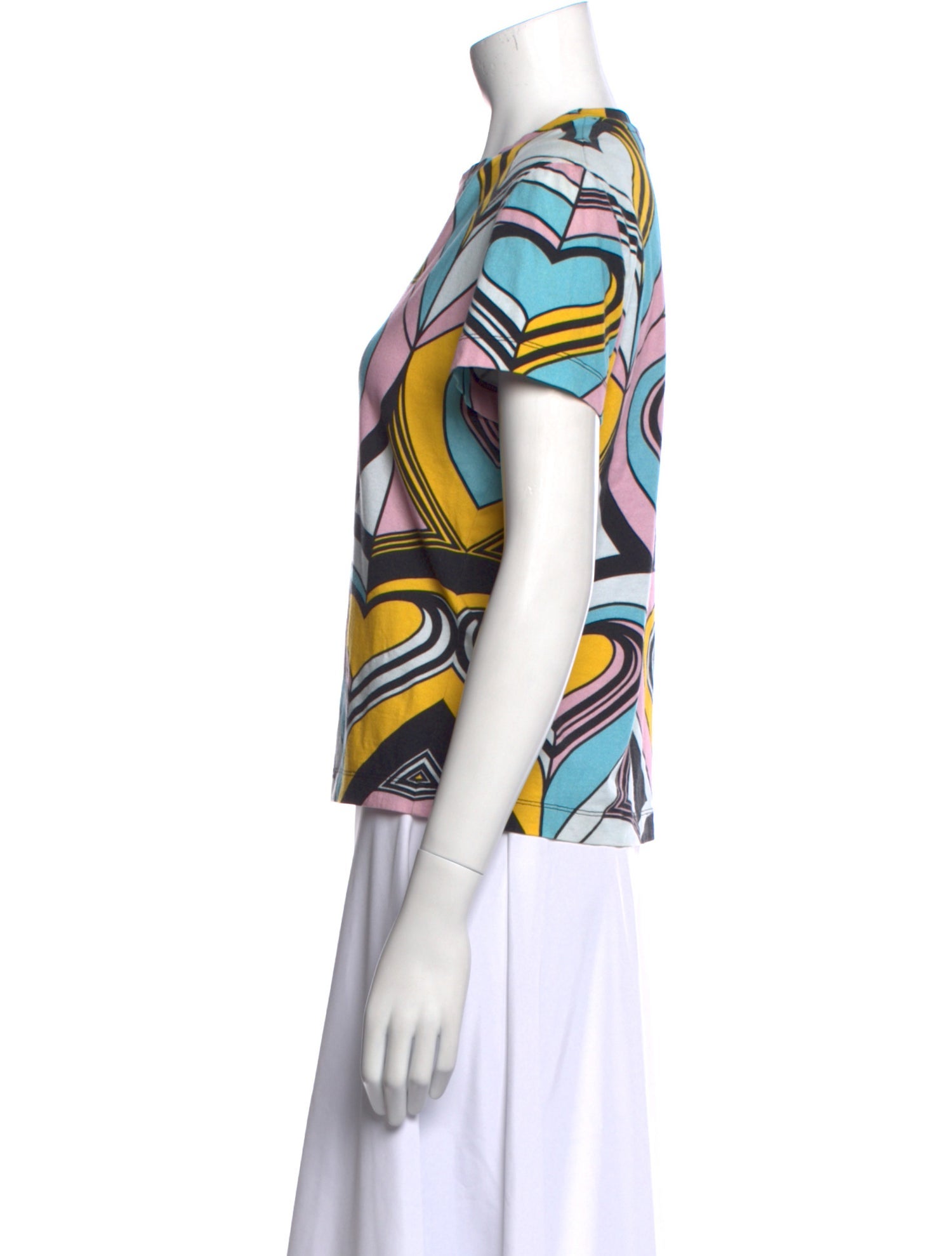 Mary Katrantzou Printed Crew Neck Top