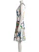 Mary Katrantzou Floral Print Knee-Length Dress