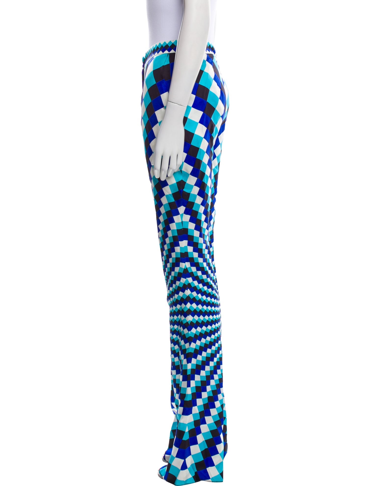 Mary Katrantzou Silk Wide Leg Pants w/ Tags