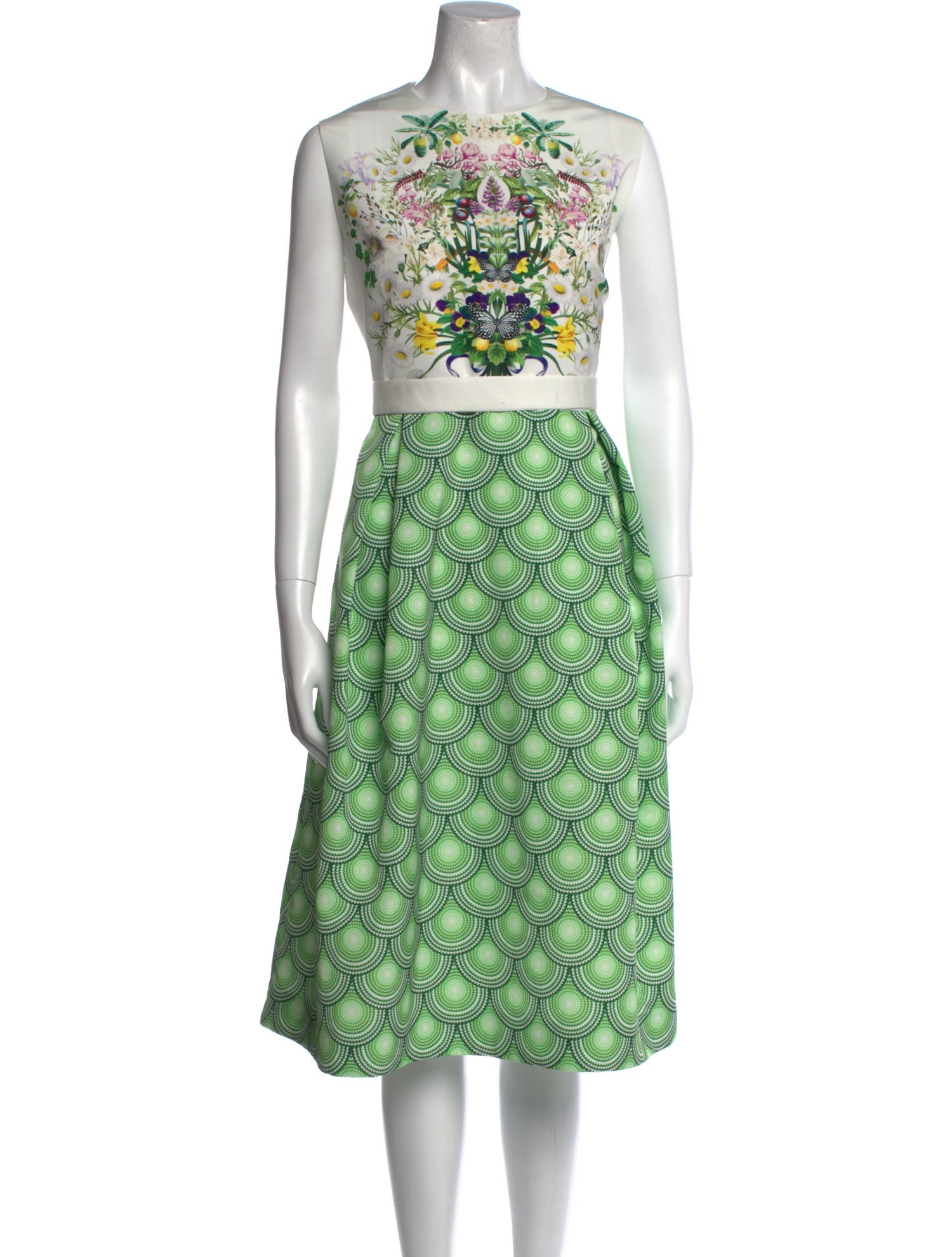 Mary Katrantzou Printed Midi Length Dress