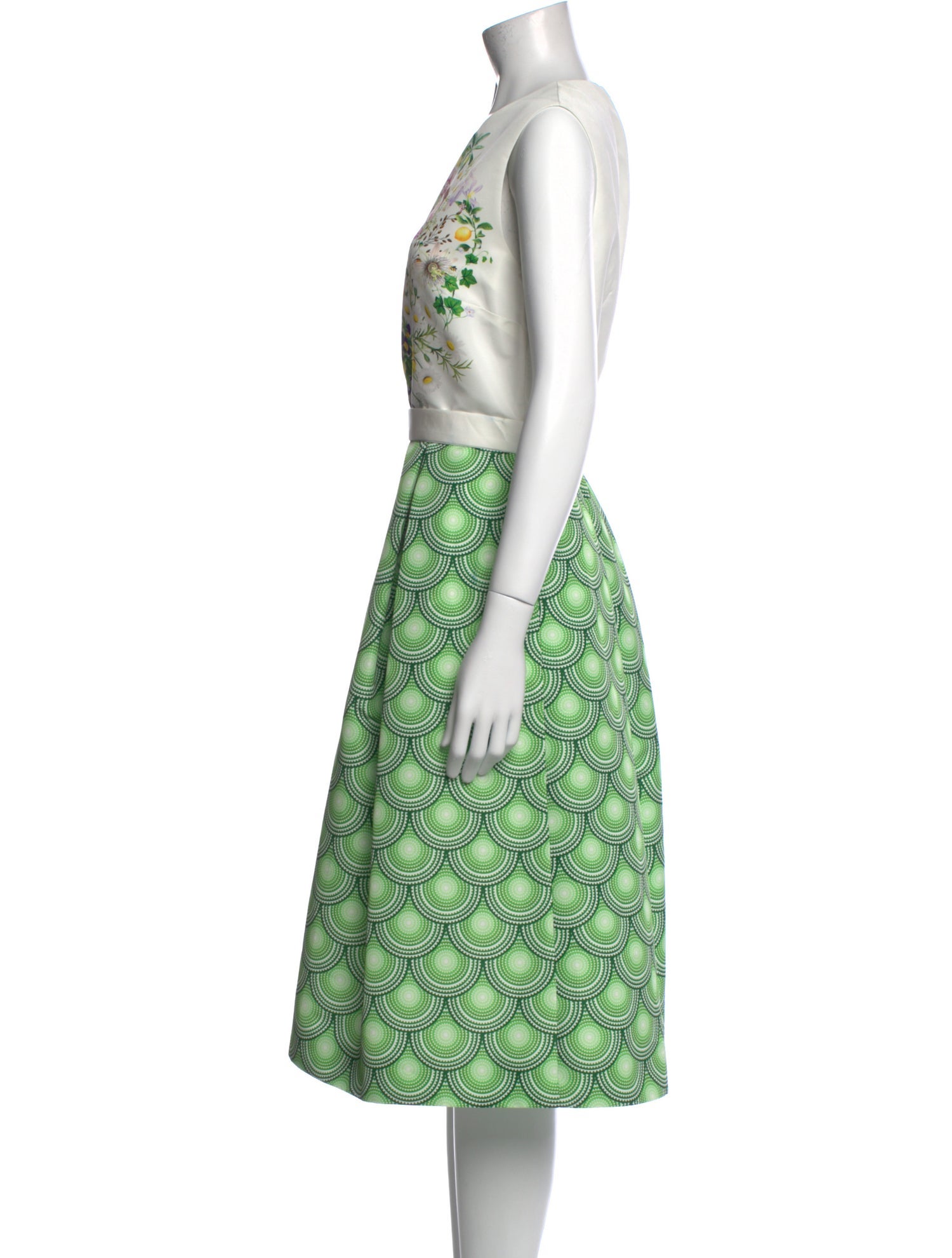 Mary Katrantzou Printed Midi Length Dress