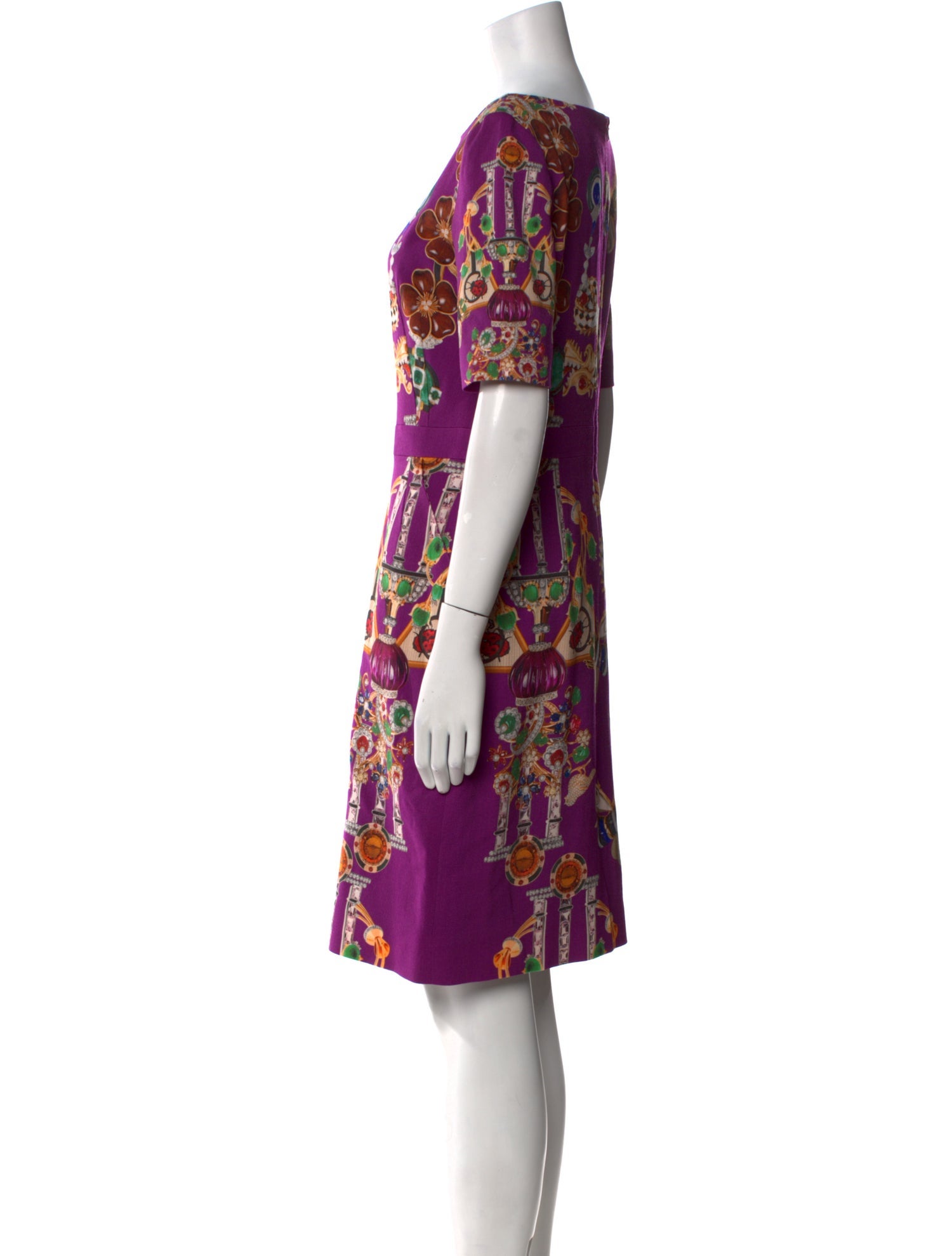 Mary Katrantzou Wool Knee-Length Dress
