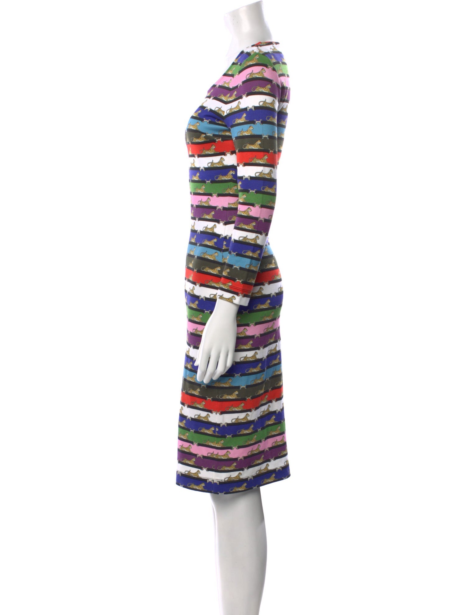 Mary Katrantzou Striped Knee-Length Dress