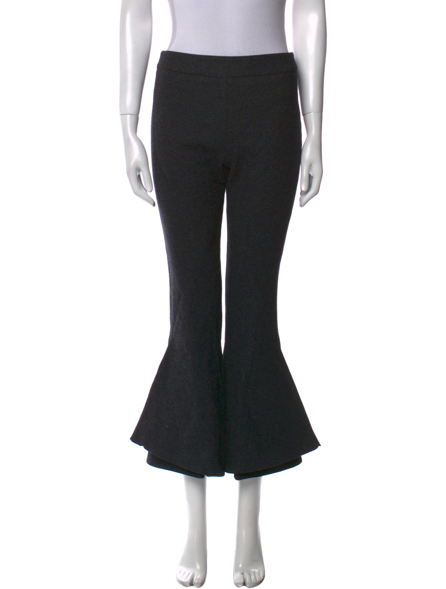 Mary Katrantzou Wool Wide Leg Pants