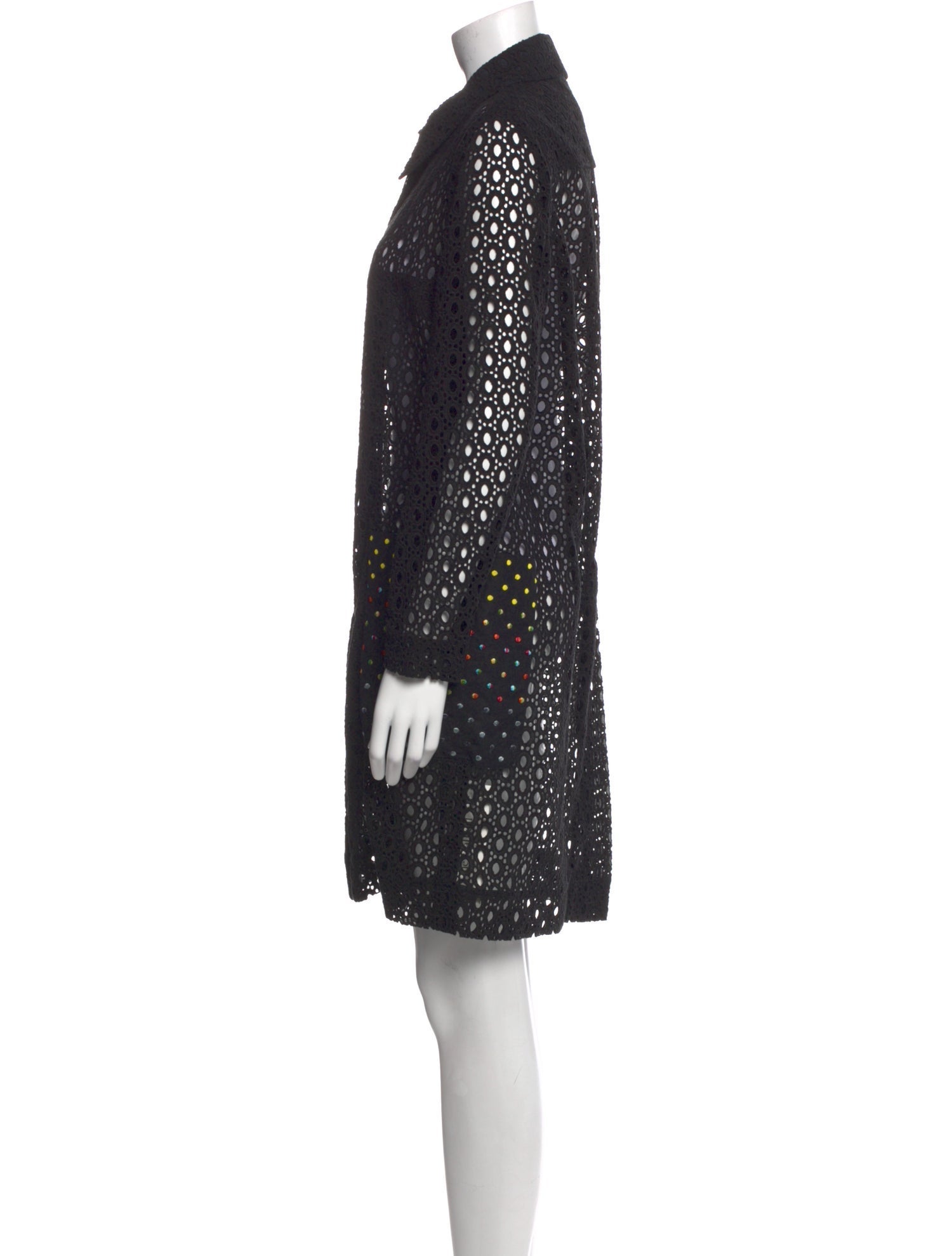 Mary Katrantzou Lace Pattern Mini Dress