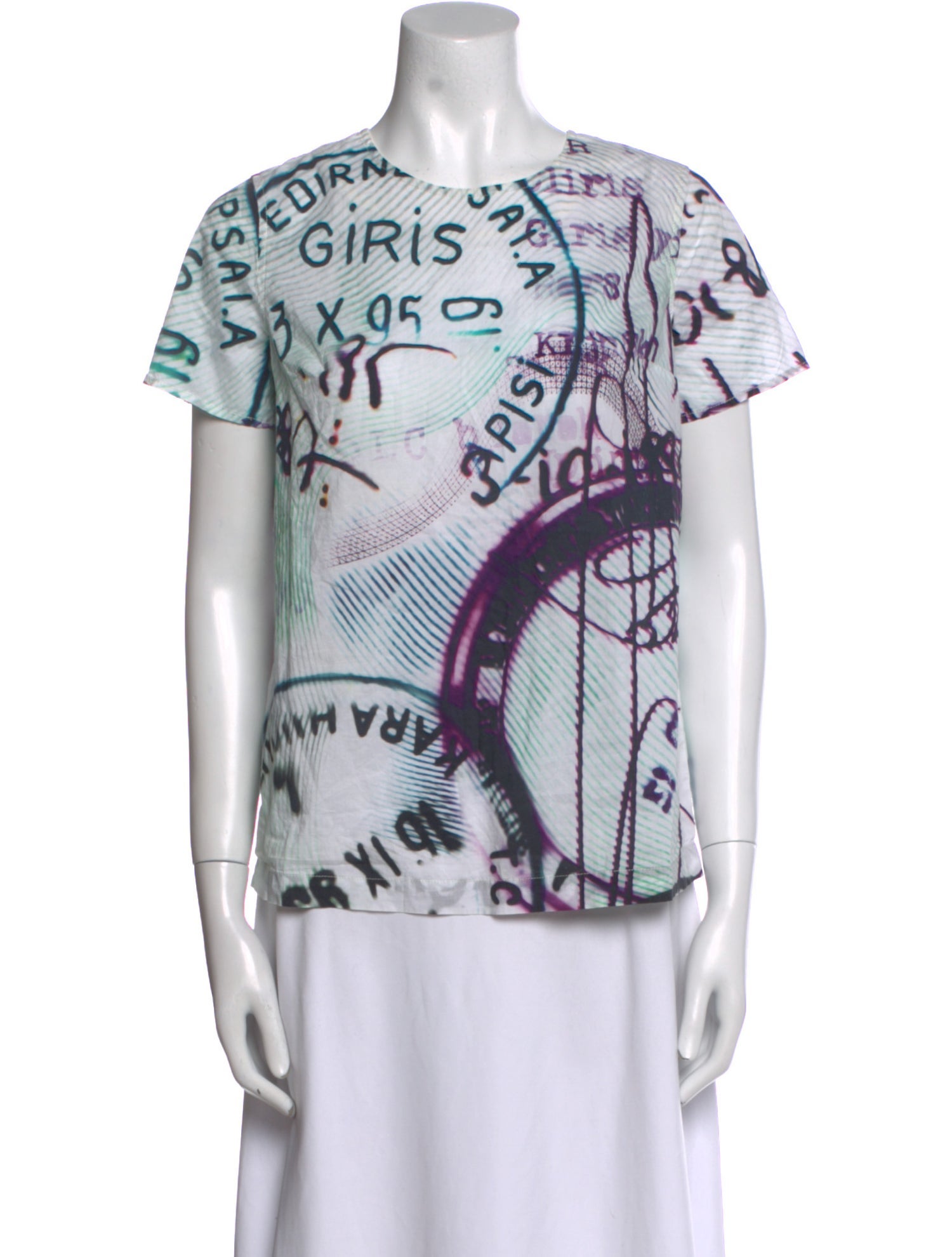 Mary Katrantzou Graphic Print Crew Neck T-Shirt