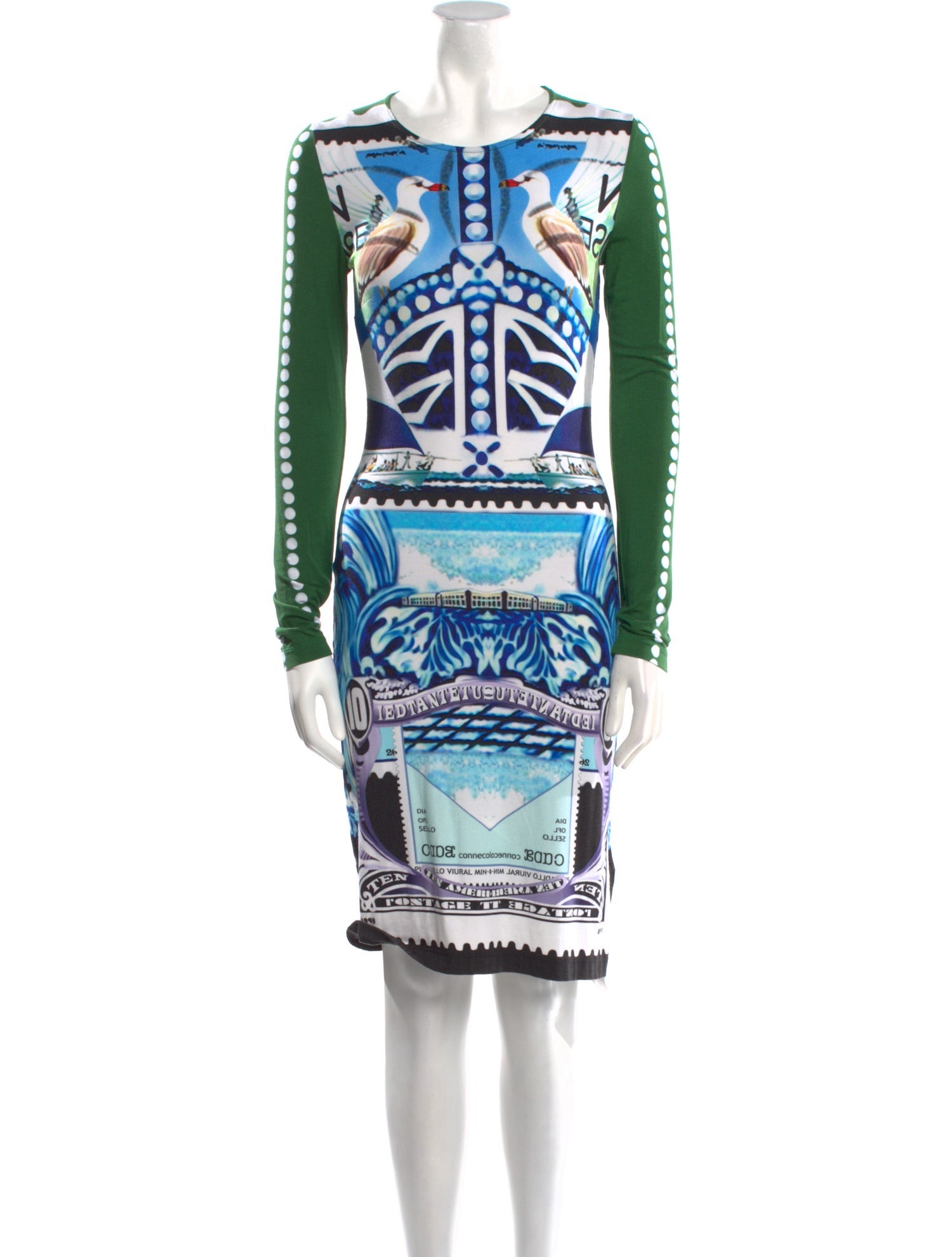 Mary Katrantzou Printed Knee-Length Dress