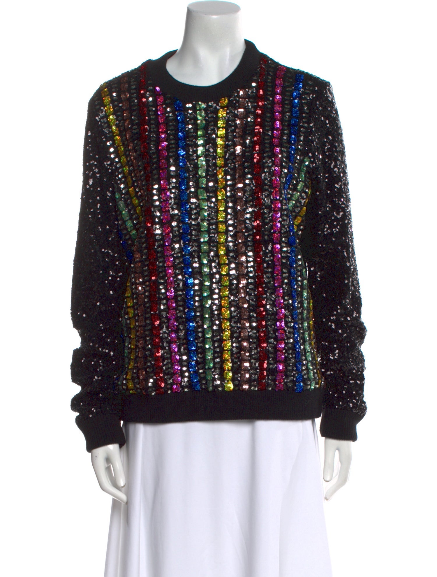 Mary Katrantzou Printed Crew Neck Sweater