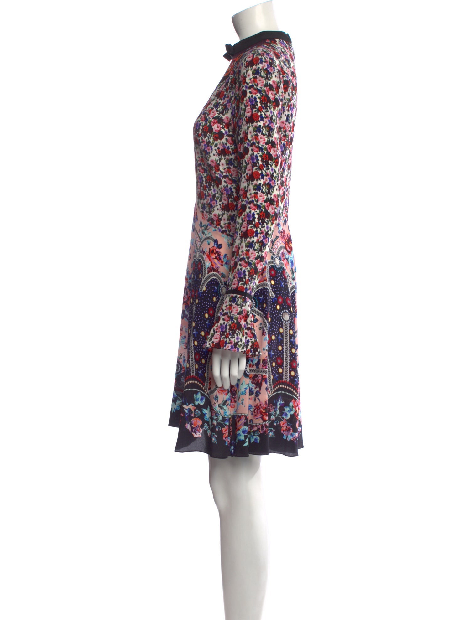 Mary Katrantzou Silk Mini Dress