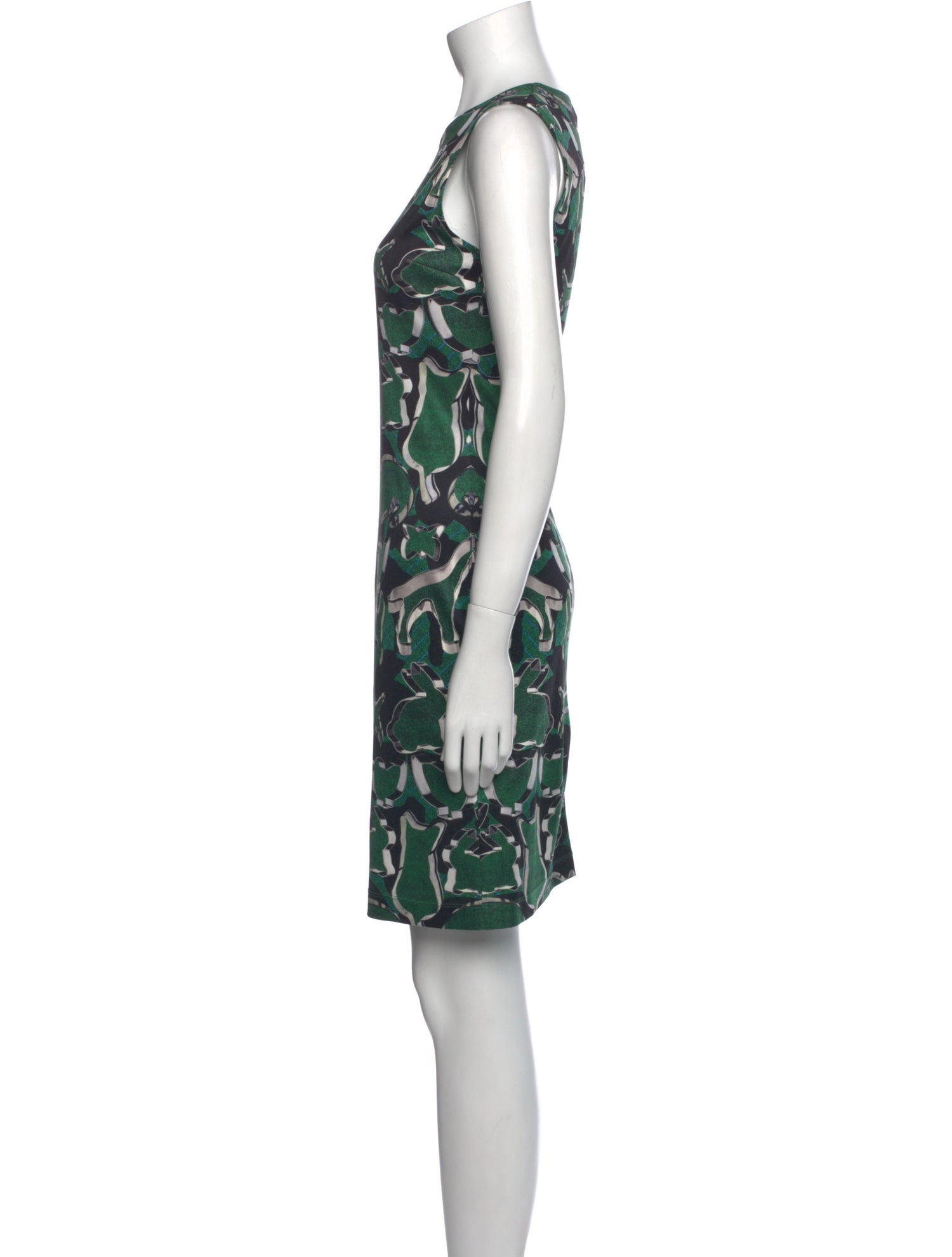 Mary Katrantzou Silk Mini Dress