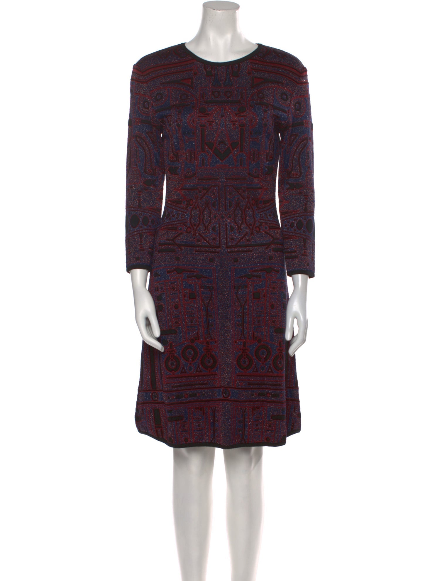 Mary Katrantzou Paisley Print Mini Dress