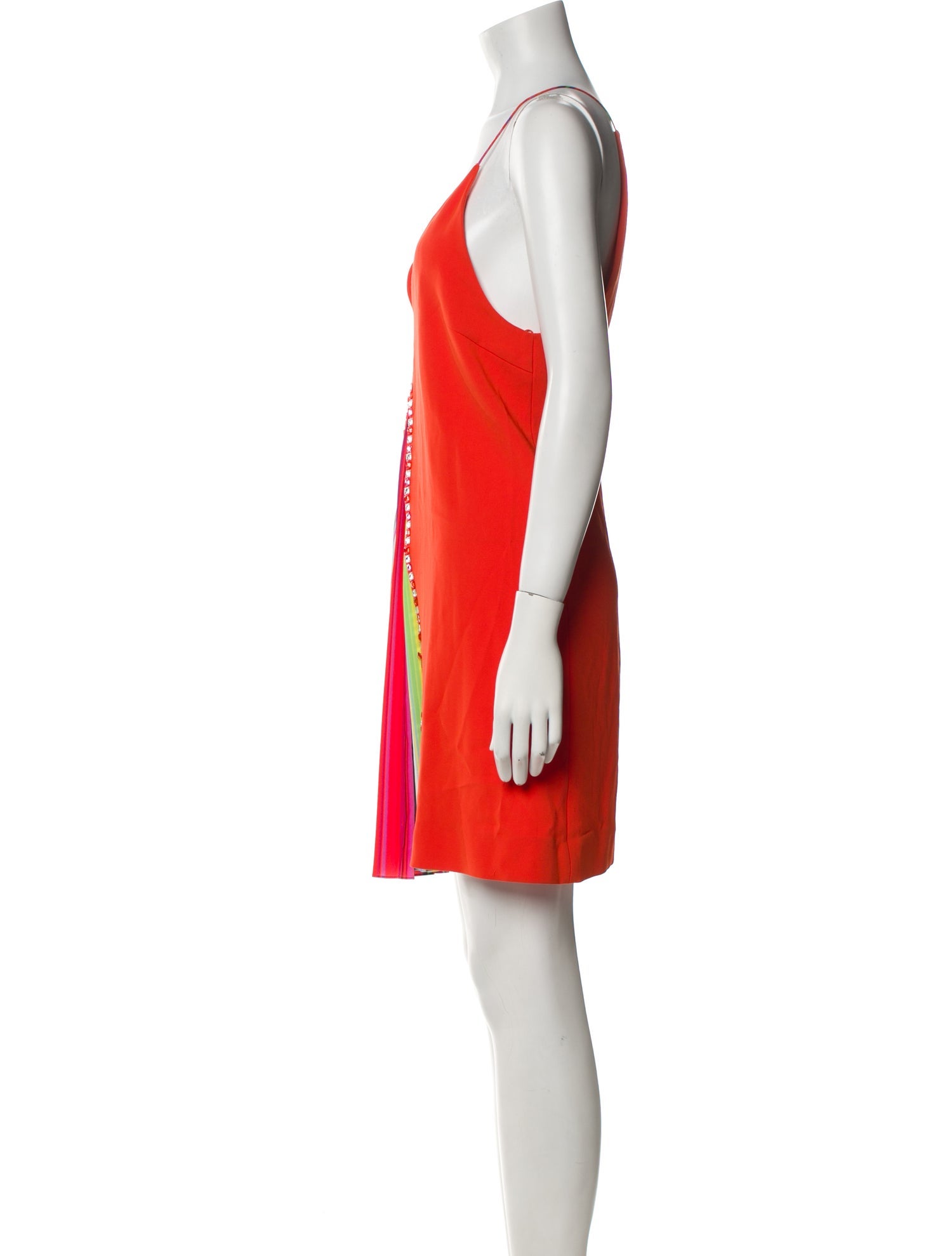 Mary Katrantzou Striped Mini Dress