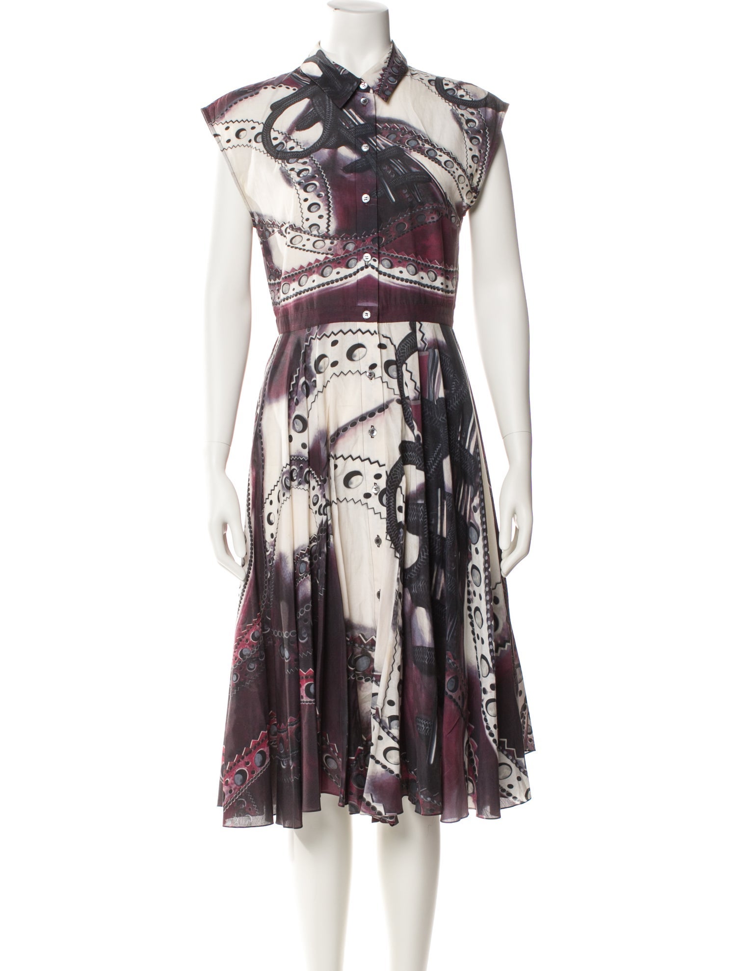 Mary Katrantzou Printed Midi Length Dress