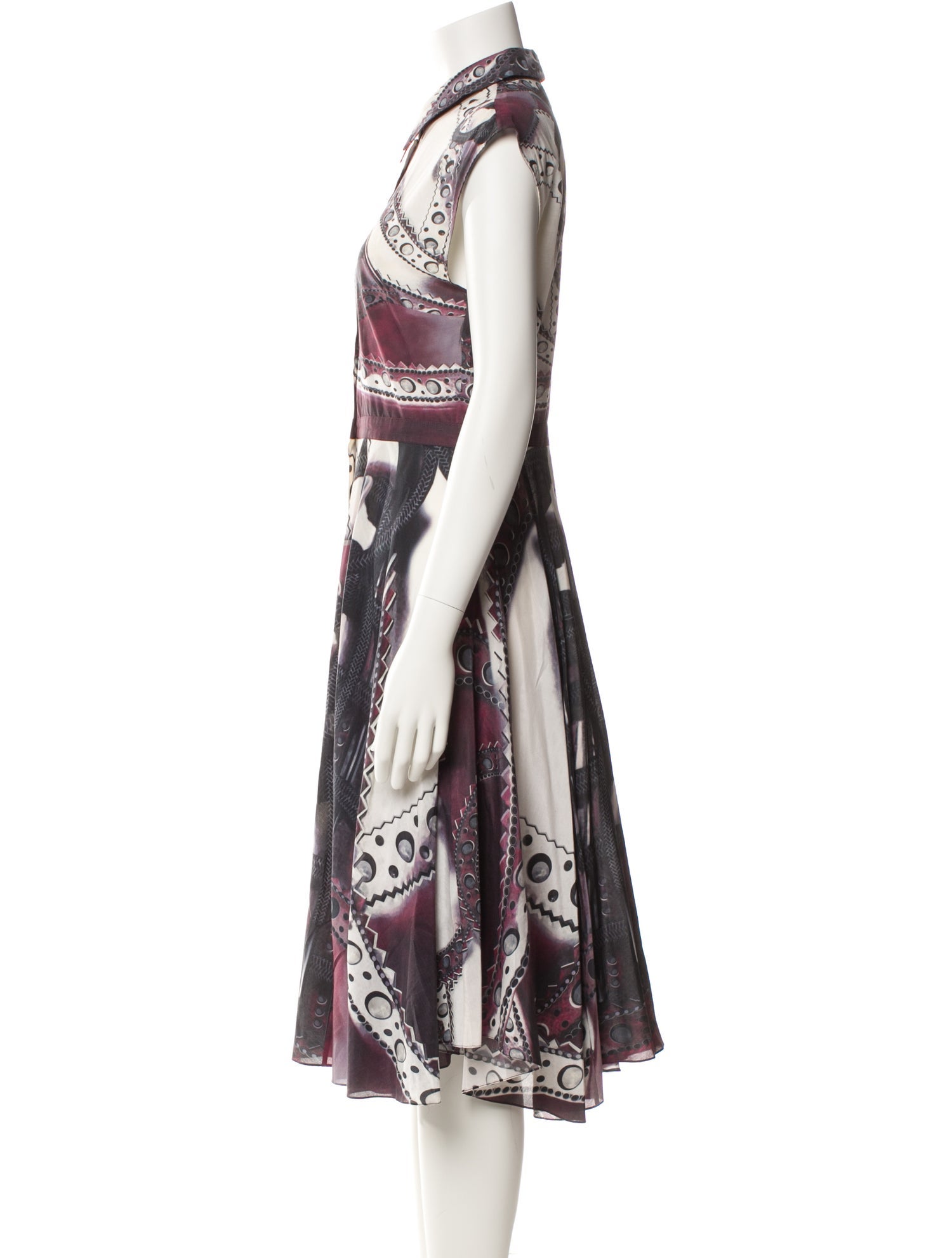 Mary Katrantzou Printed Midi Length Dress