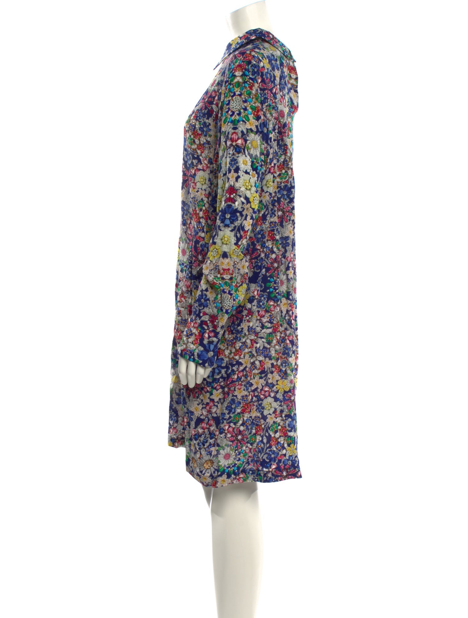 Mary Katrantzou Silk Knee-Length Dress