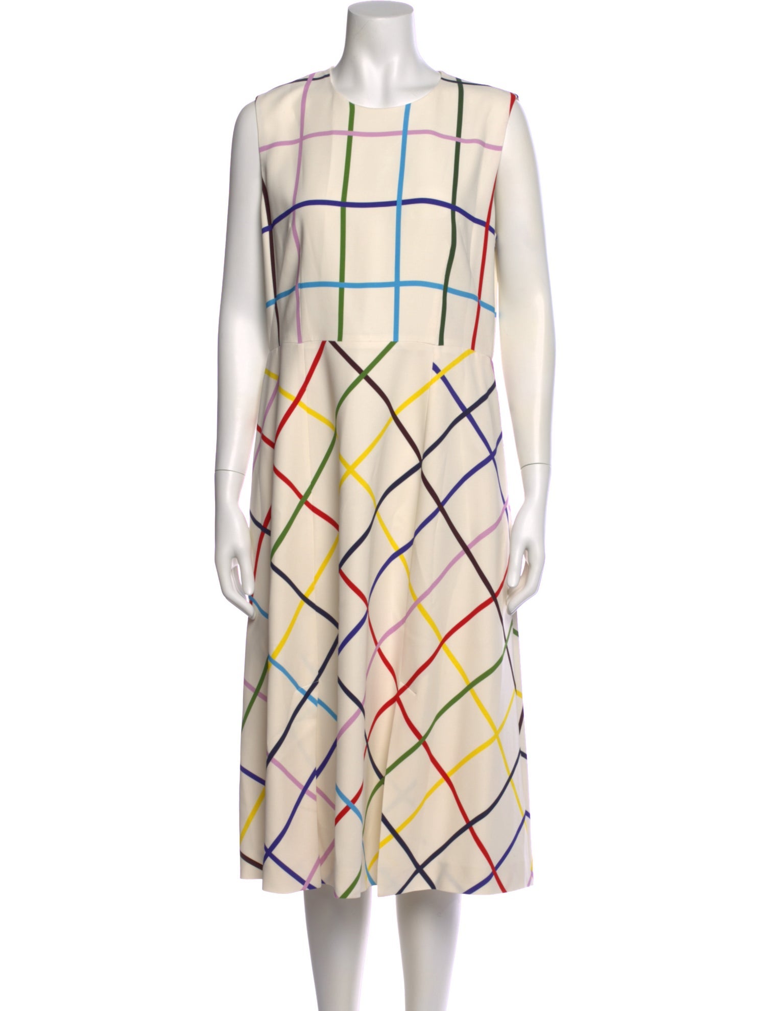 Mary Katrantzou Printed Midi Length Dress