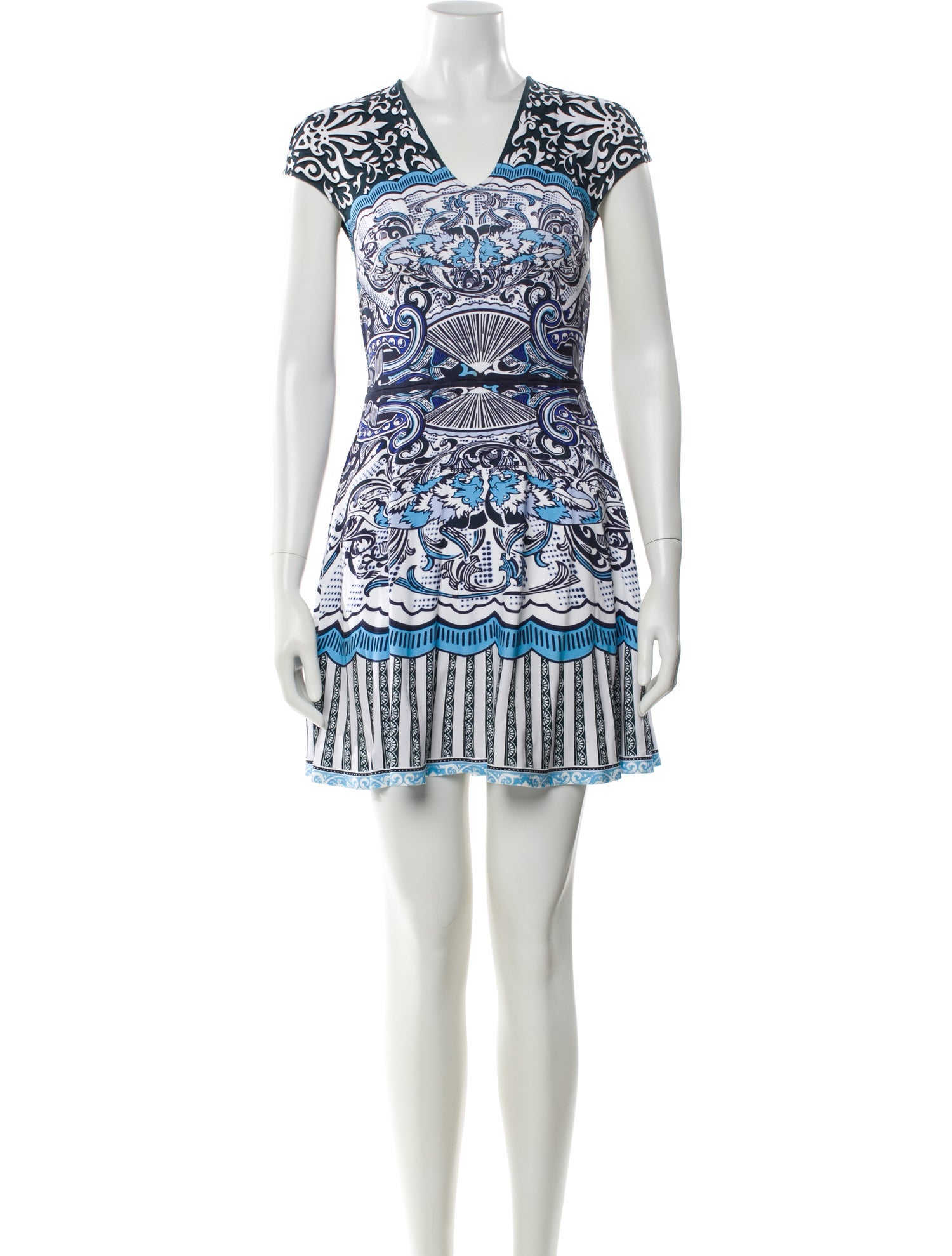Mary Katrantzou Printed Mini Dress