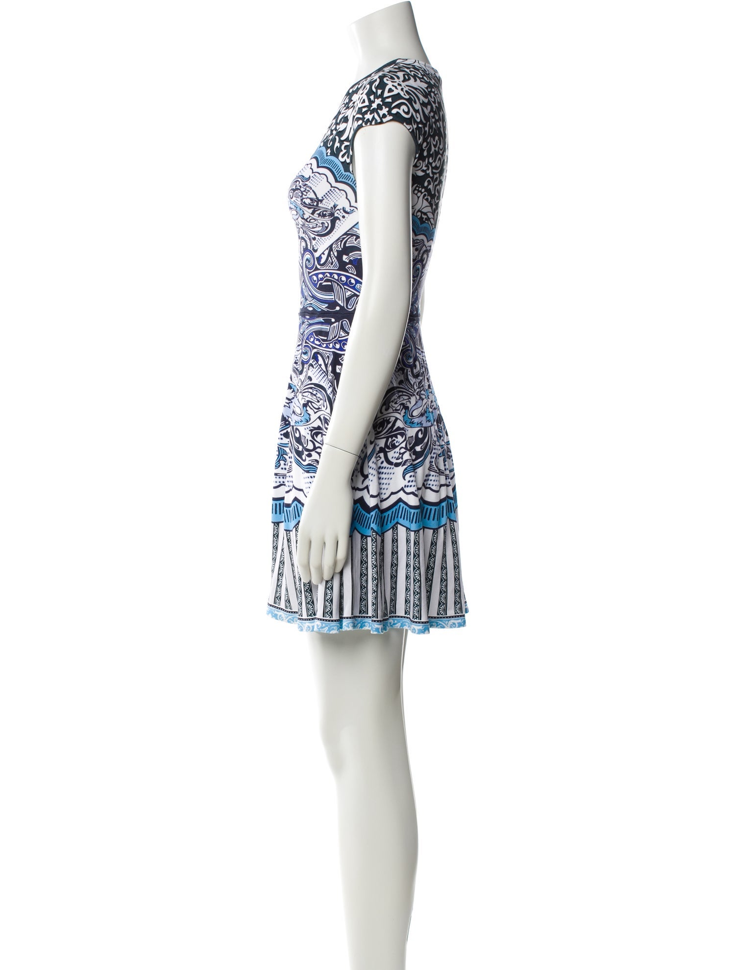 Mary Katrantzou Printed Mini Dress