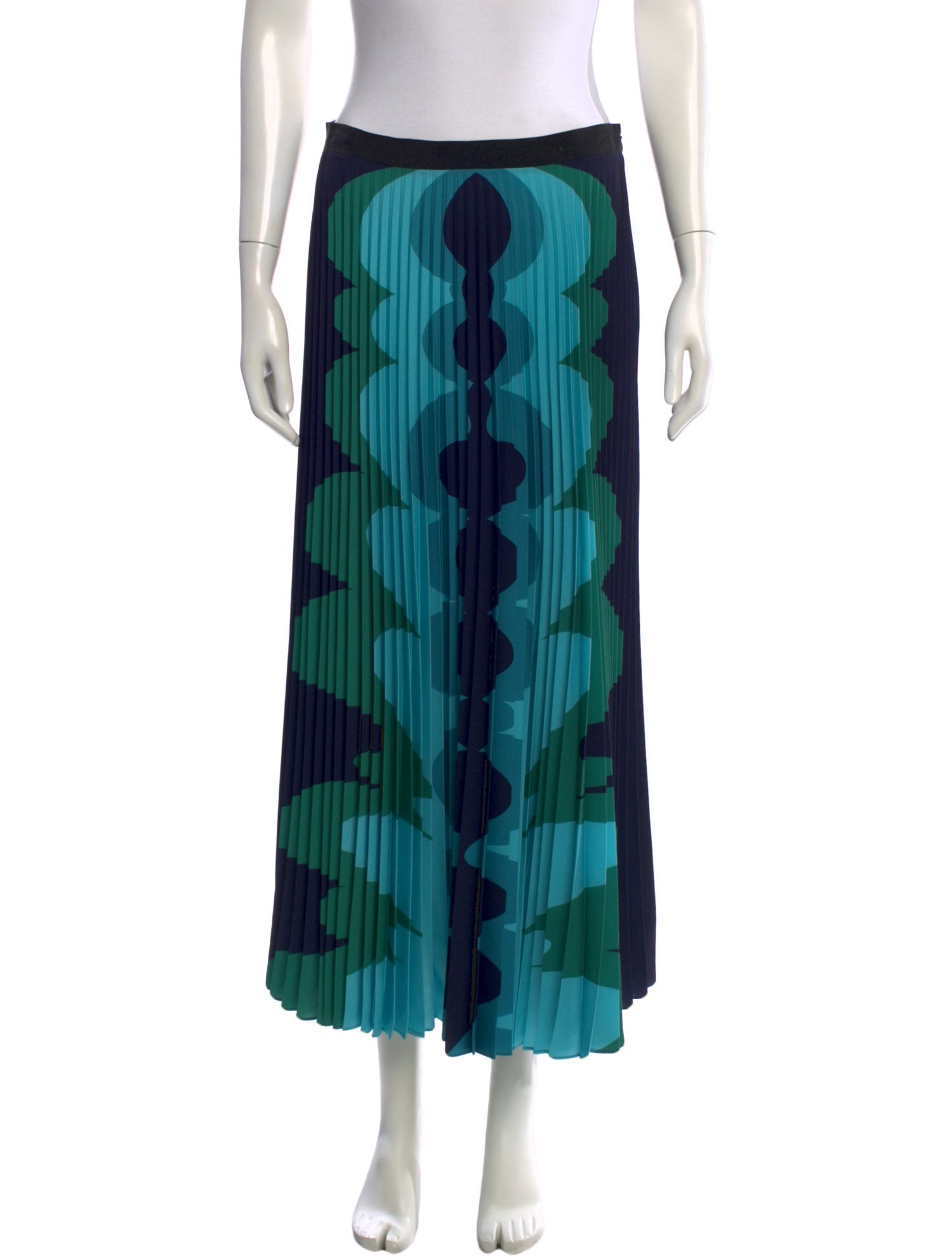 Mary Katrantzou Printed Midi Length Skirt