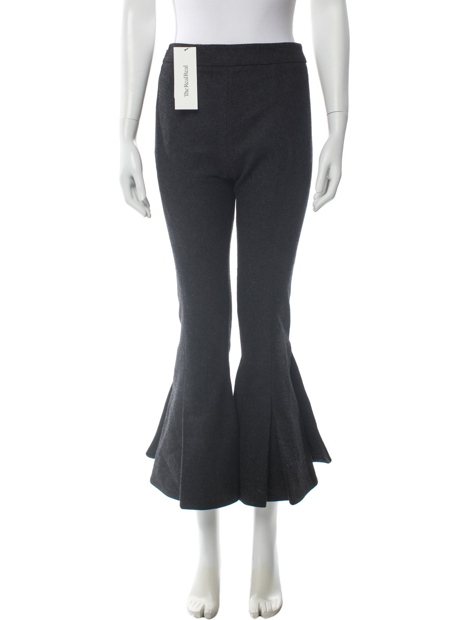 Mary Katrantzou Wool Wide Leg Pants