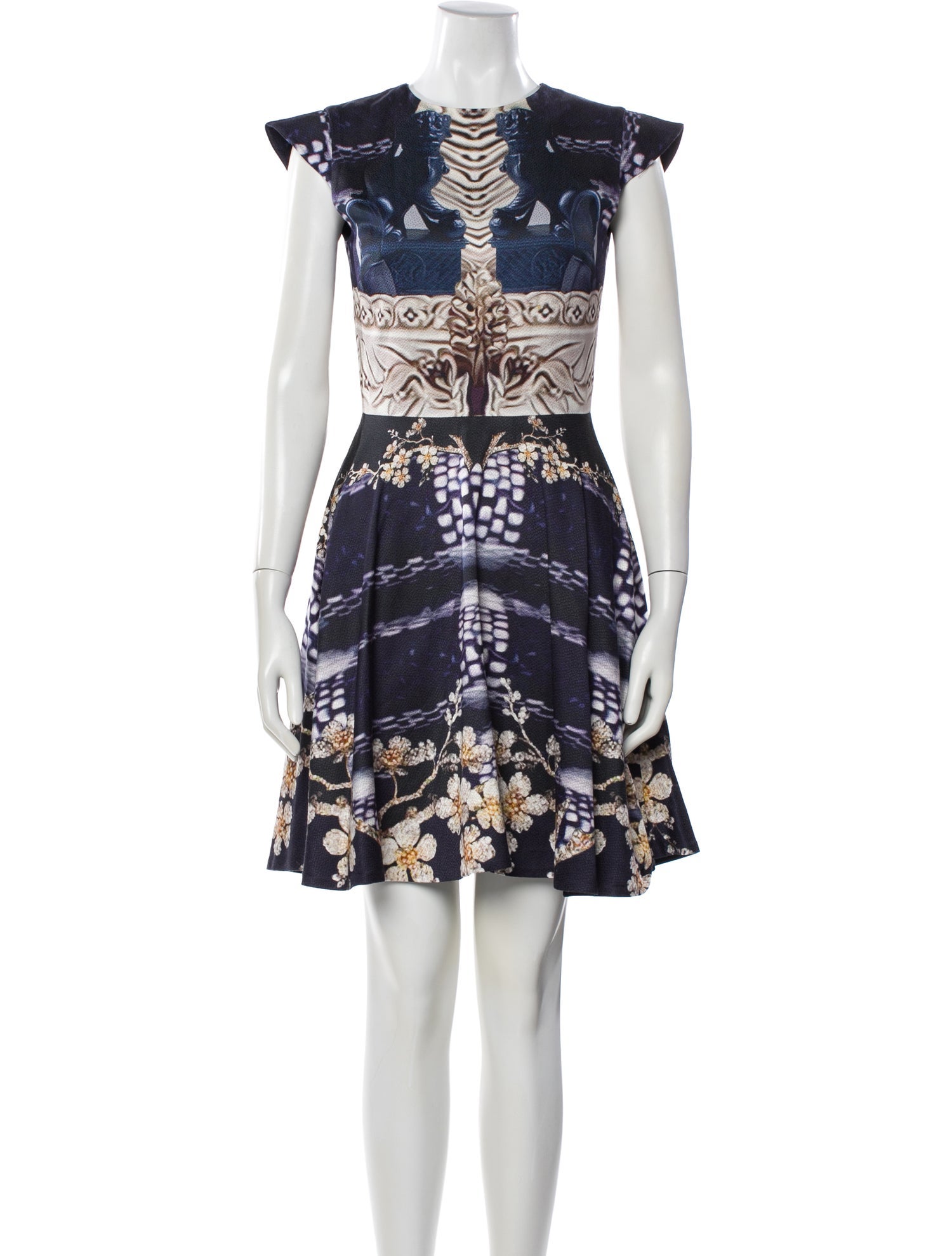 Mary Katrantzou Printed Mini Dress