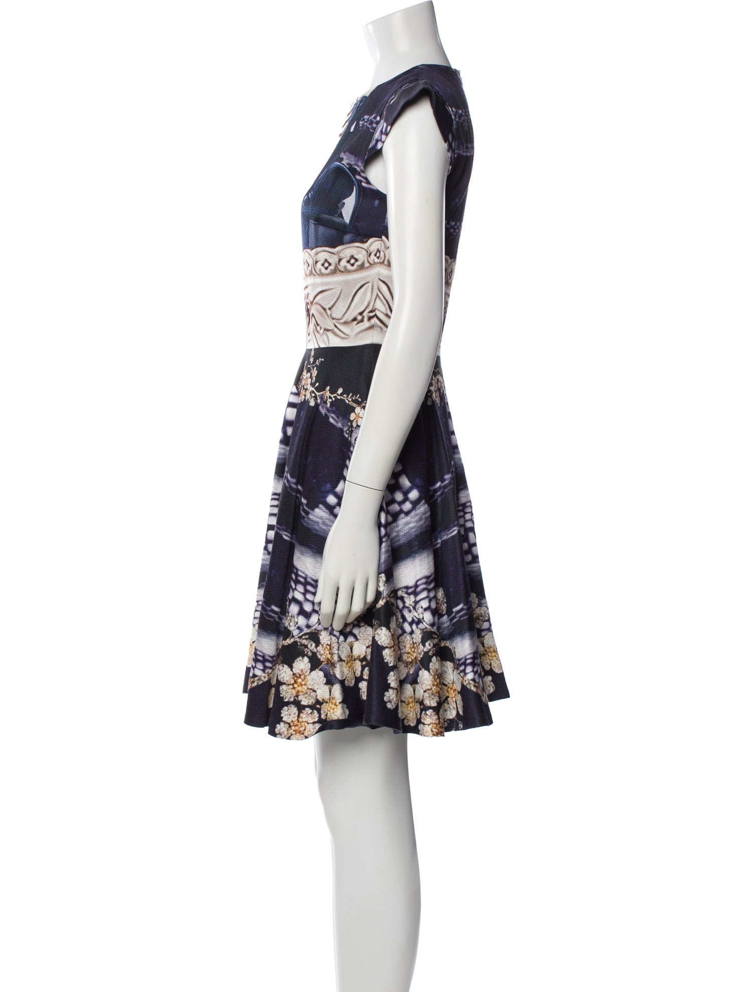 Mary Katrantzou Printed Mini Dress