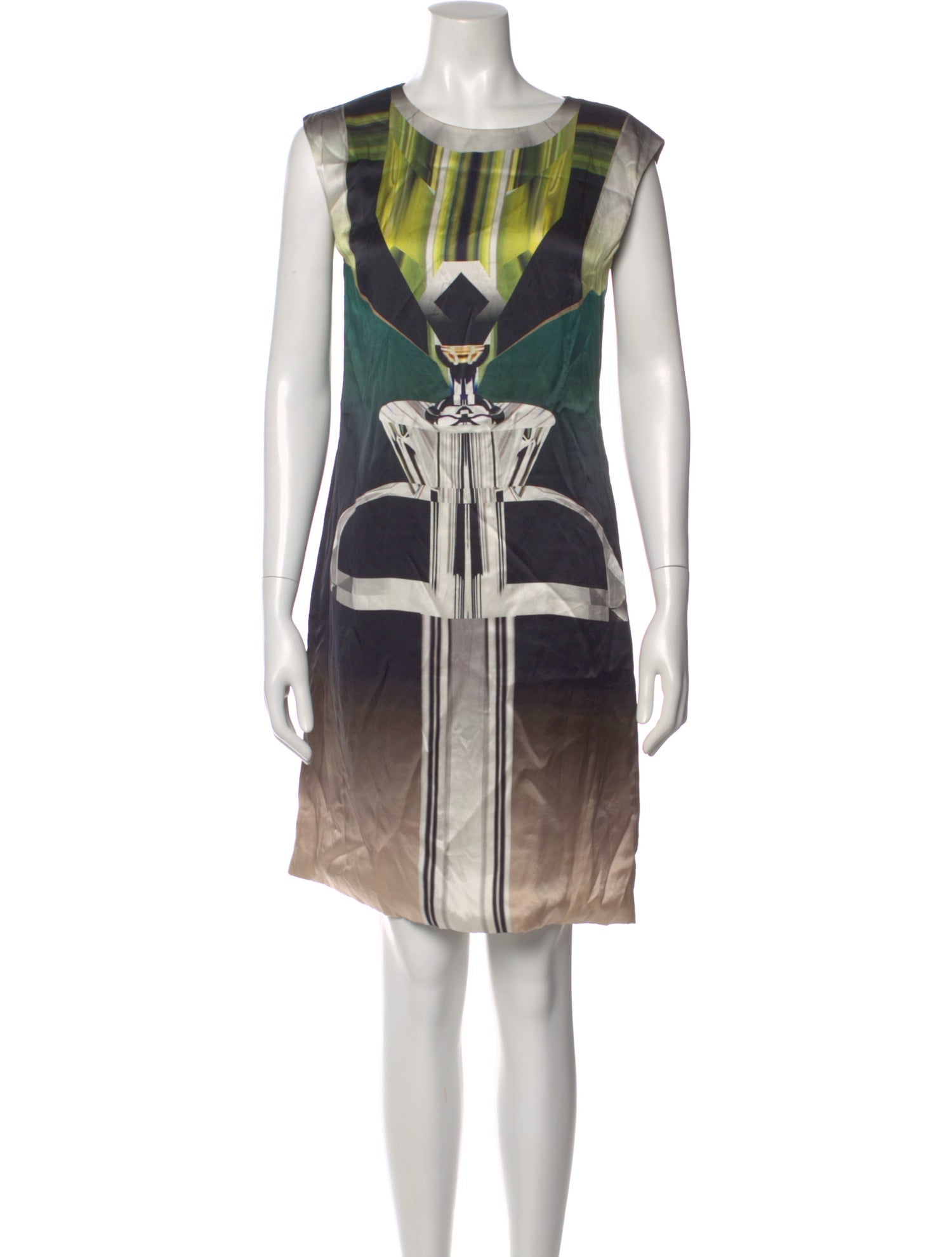 Mary Katrantzou Silk Knee-Length Dress