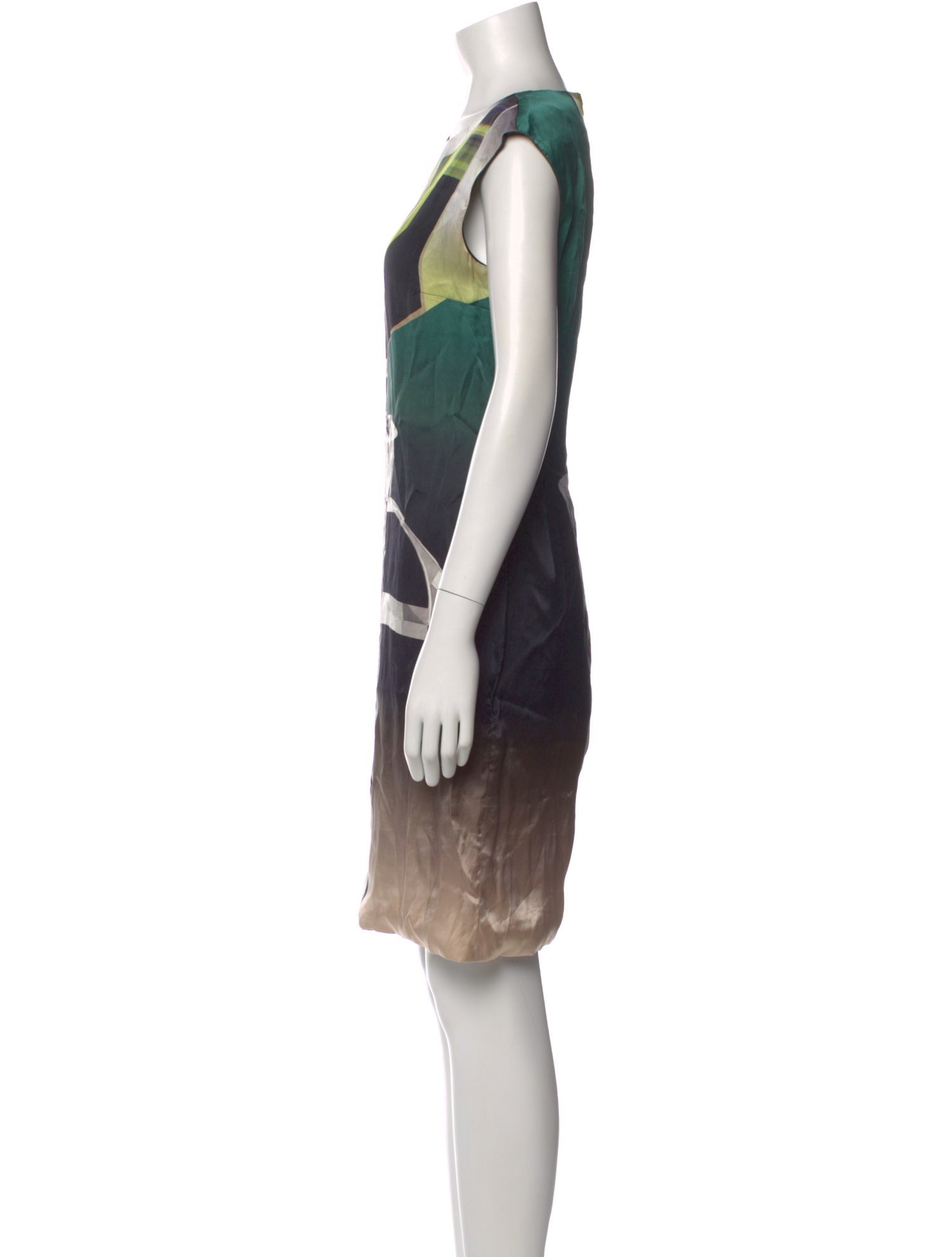 Mary Katrantzou Silk Knee-Length Dress