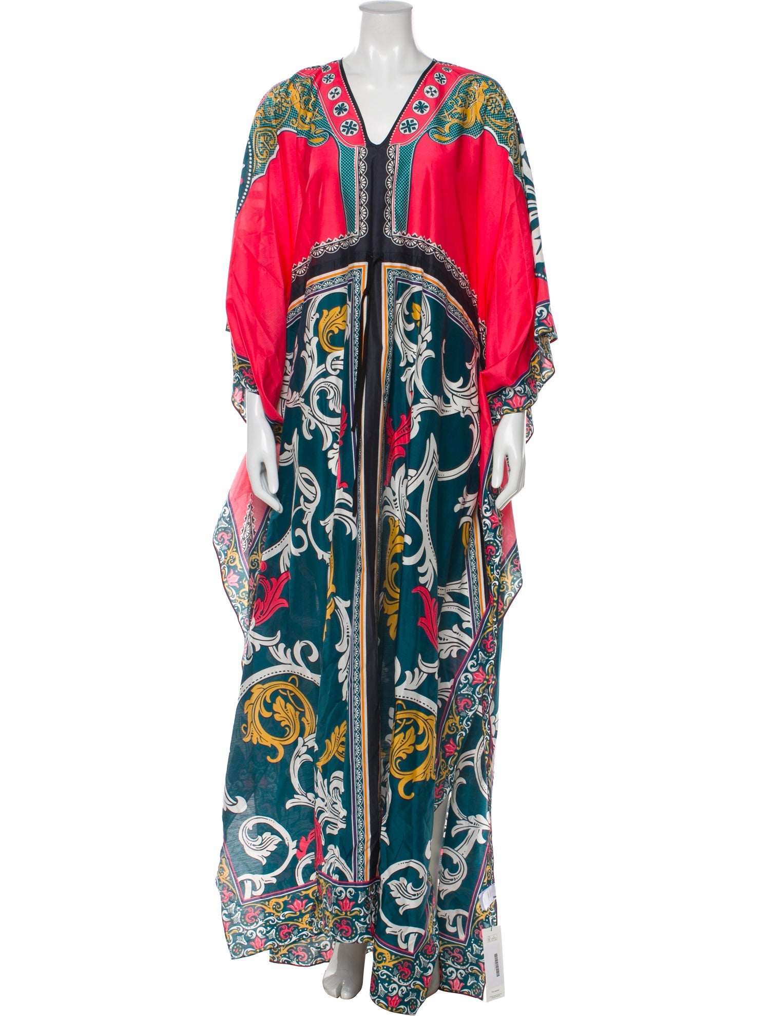 Mary Katrantzou Paisley Print Long Dress w/ Tags