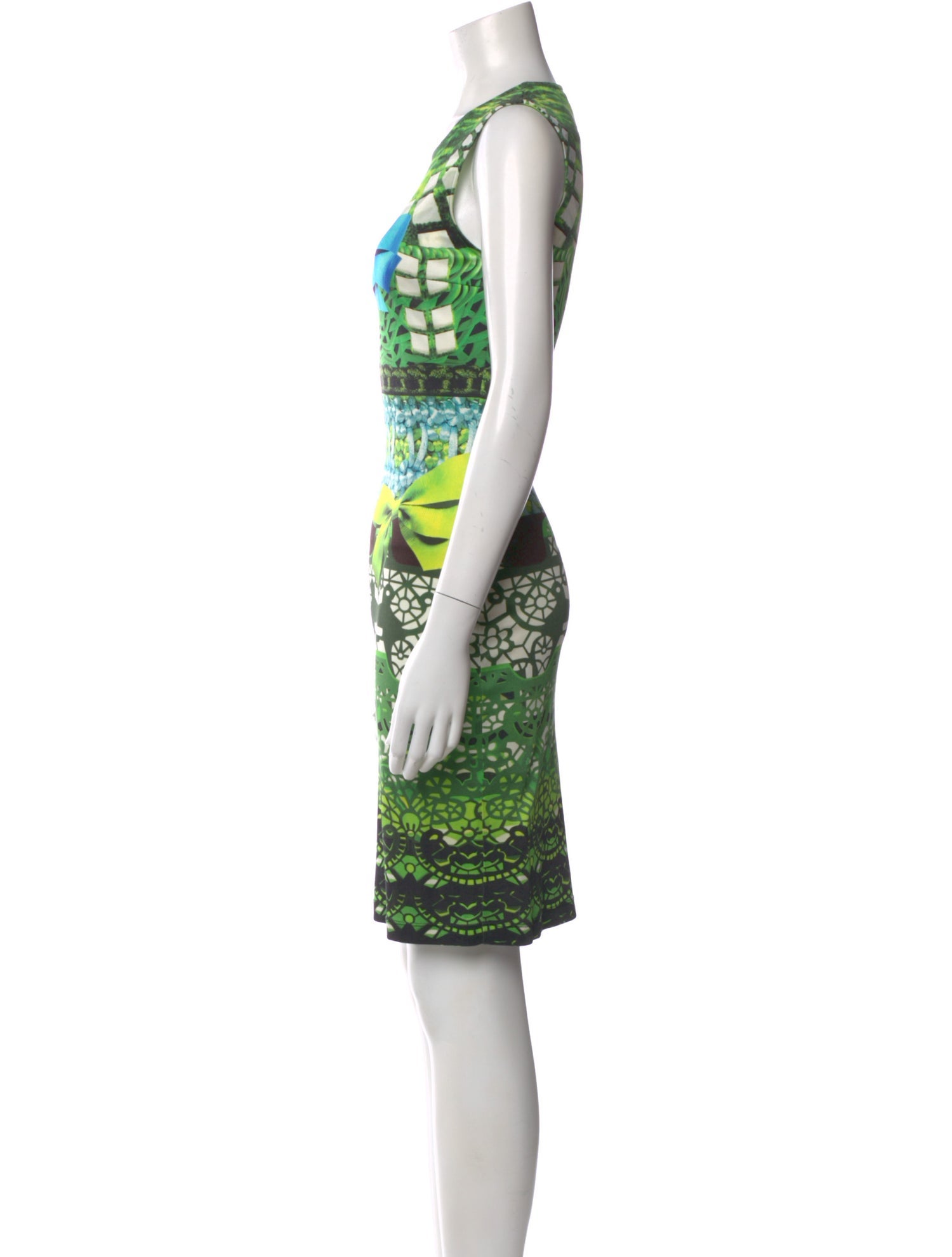 Mary Katrantzou Silk Knee-Length Dress