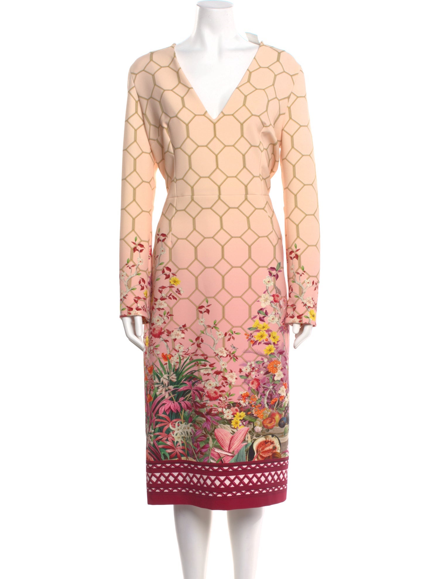 Mary Katrantzou Printed Midi Length Dress