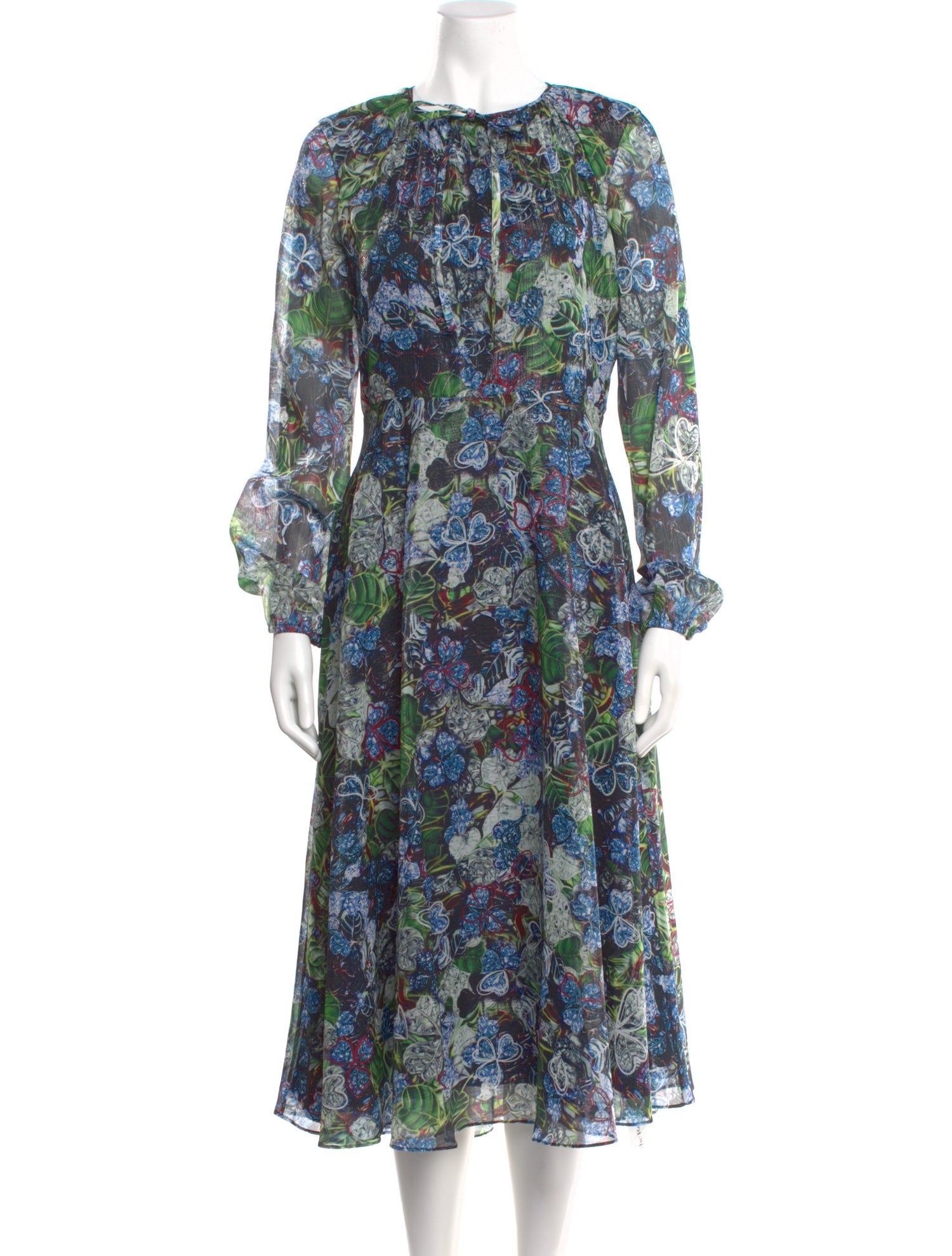 Mary Katrantzou Floral Print Long Dress