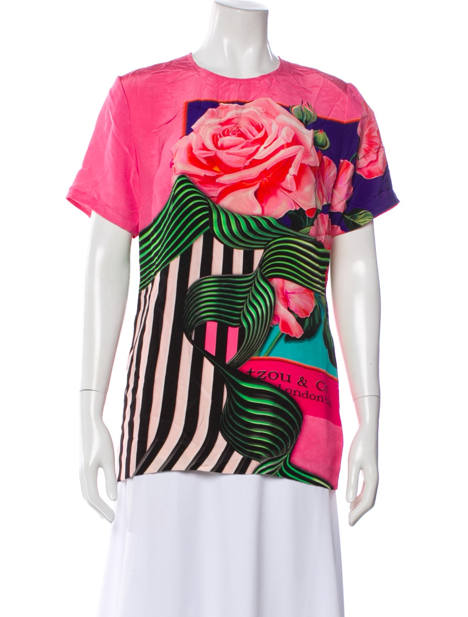 Mary Katrantzou Graphic Print Crew Neck T-Shirt