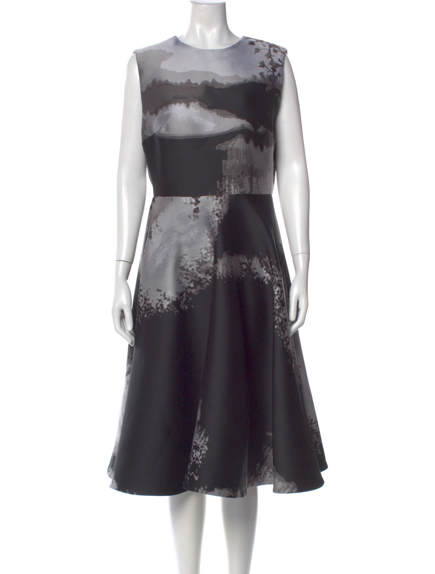 Mary Katrantzou Graphic Print Midi Length Dress