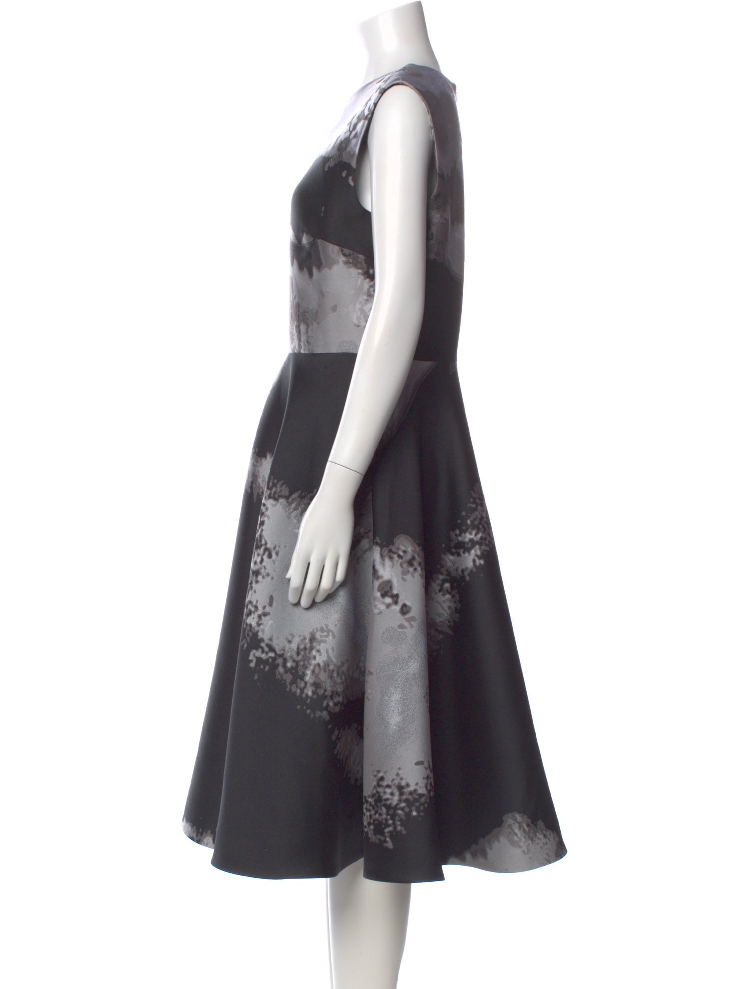 Mary Katrantzou Graphic Print Midi Length Dress