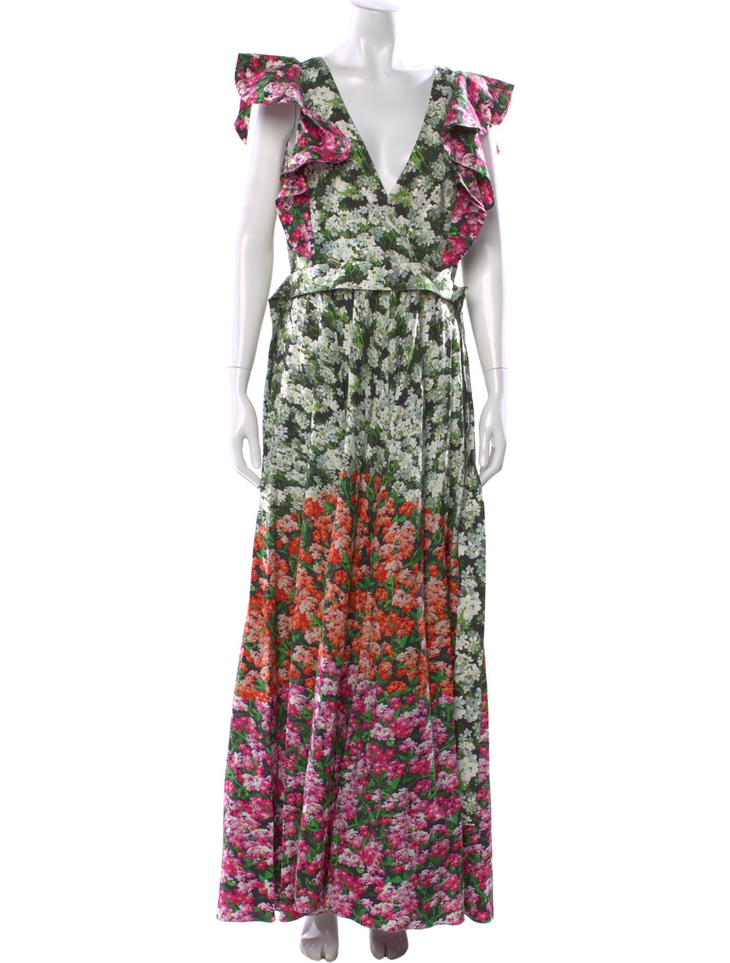 Mary Katrantzou Floral Print Long Dress