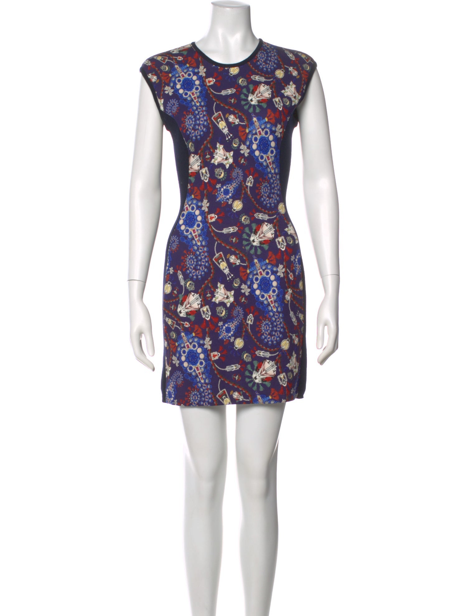 Mary Katrantzou Wool Mini Dress
