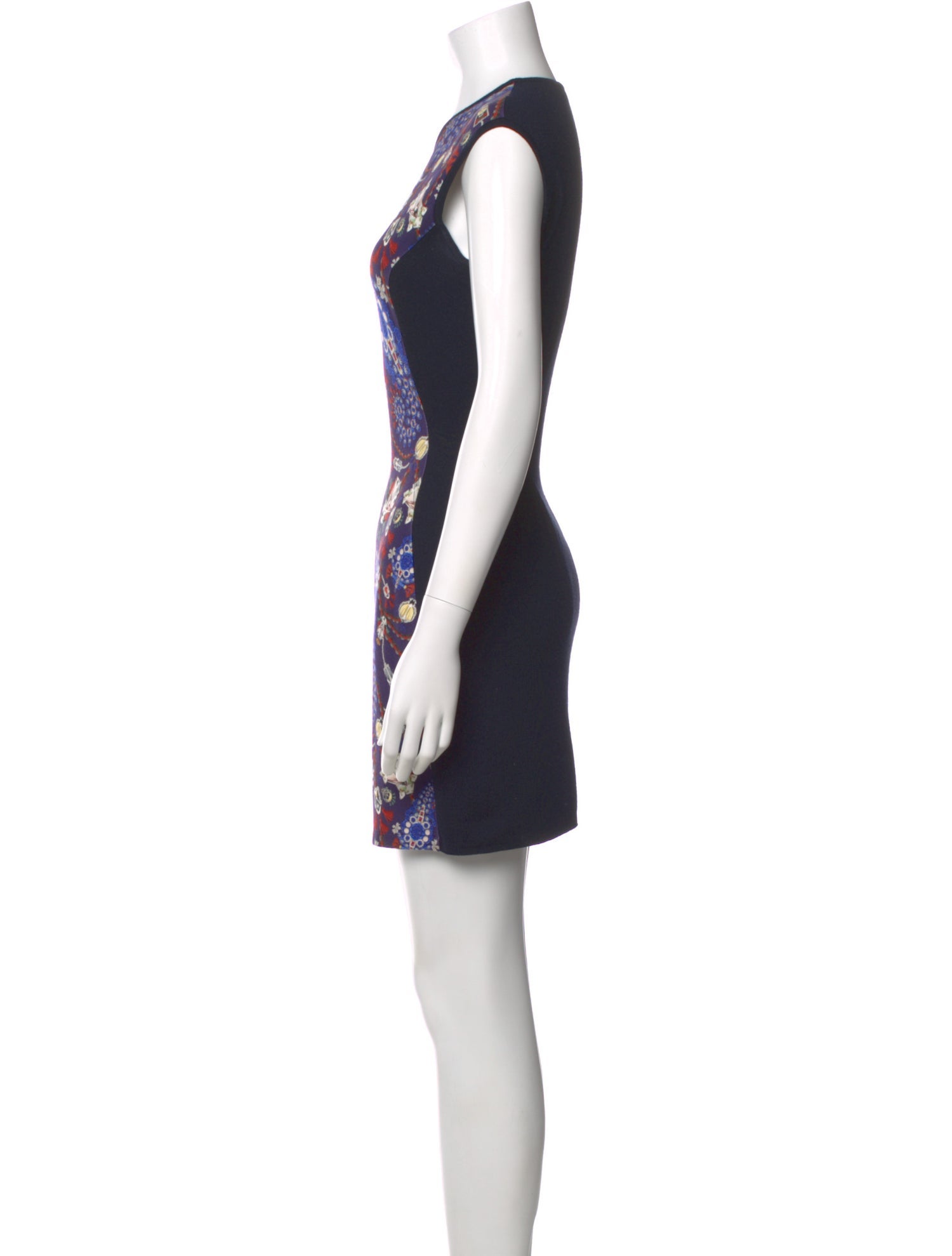 Mary Katrantzou Wool Mini Dress