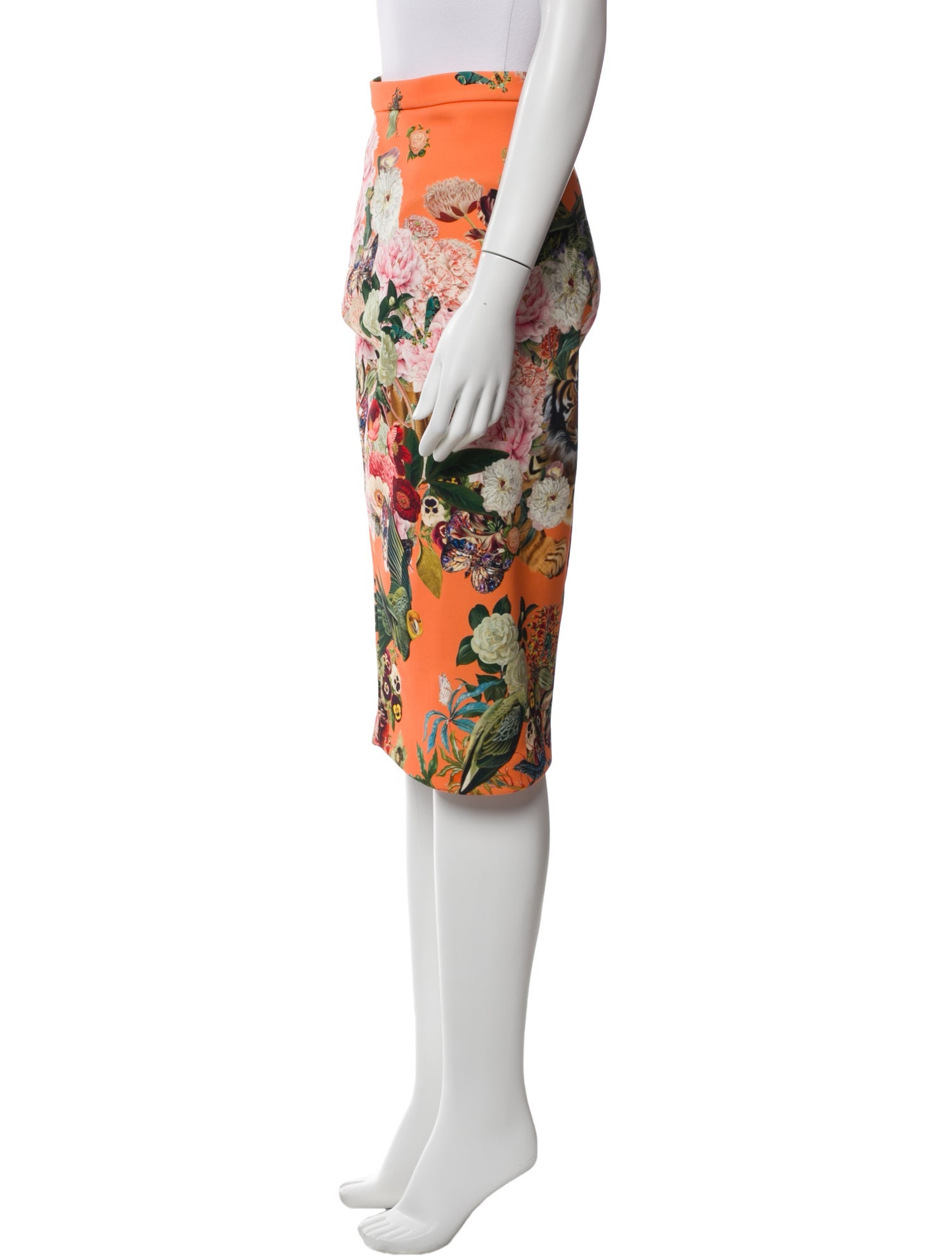 Mary Katrantzou Floral Print Knee-Length Skirt