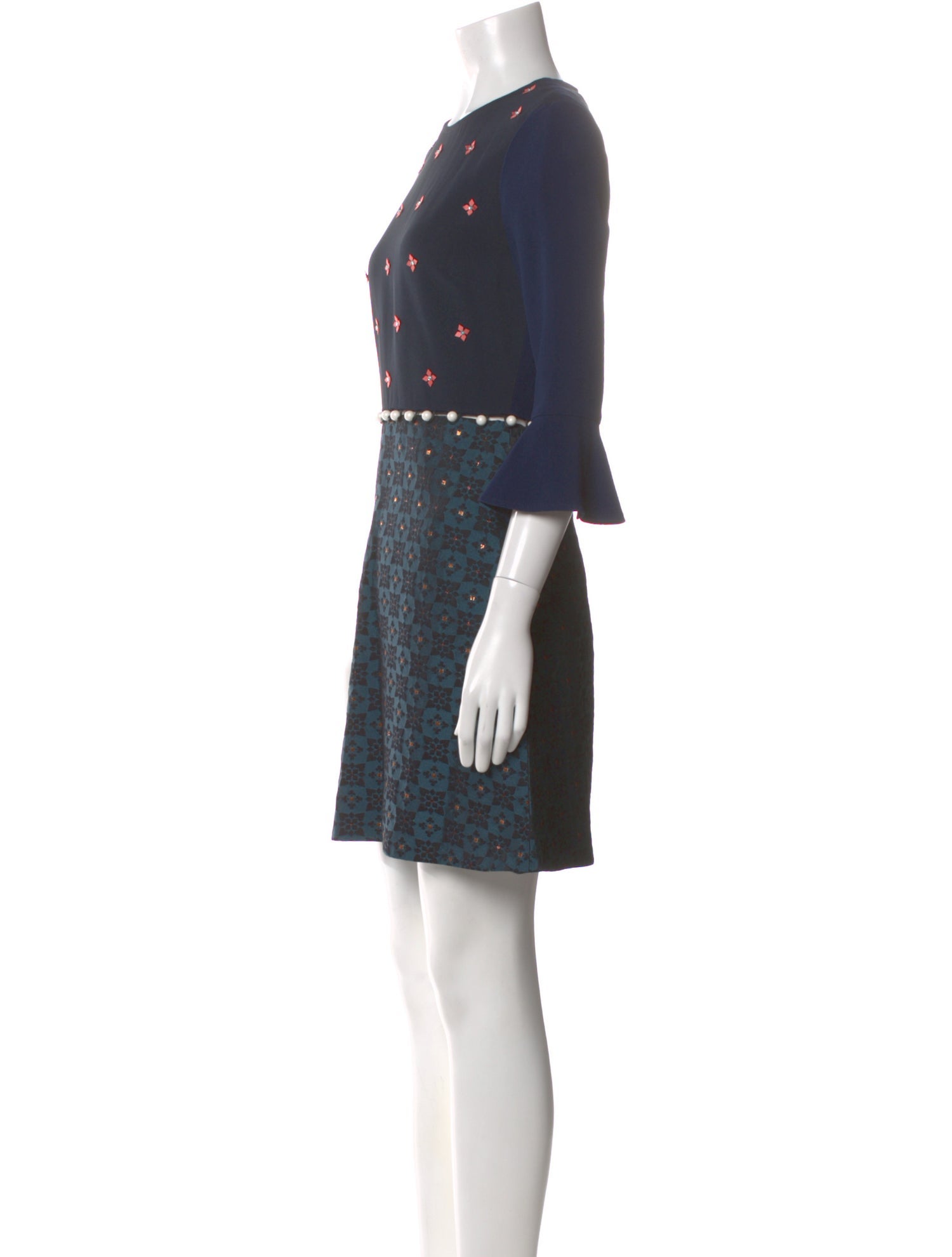 Mary Katrantzou Printed Mini Dress