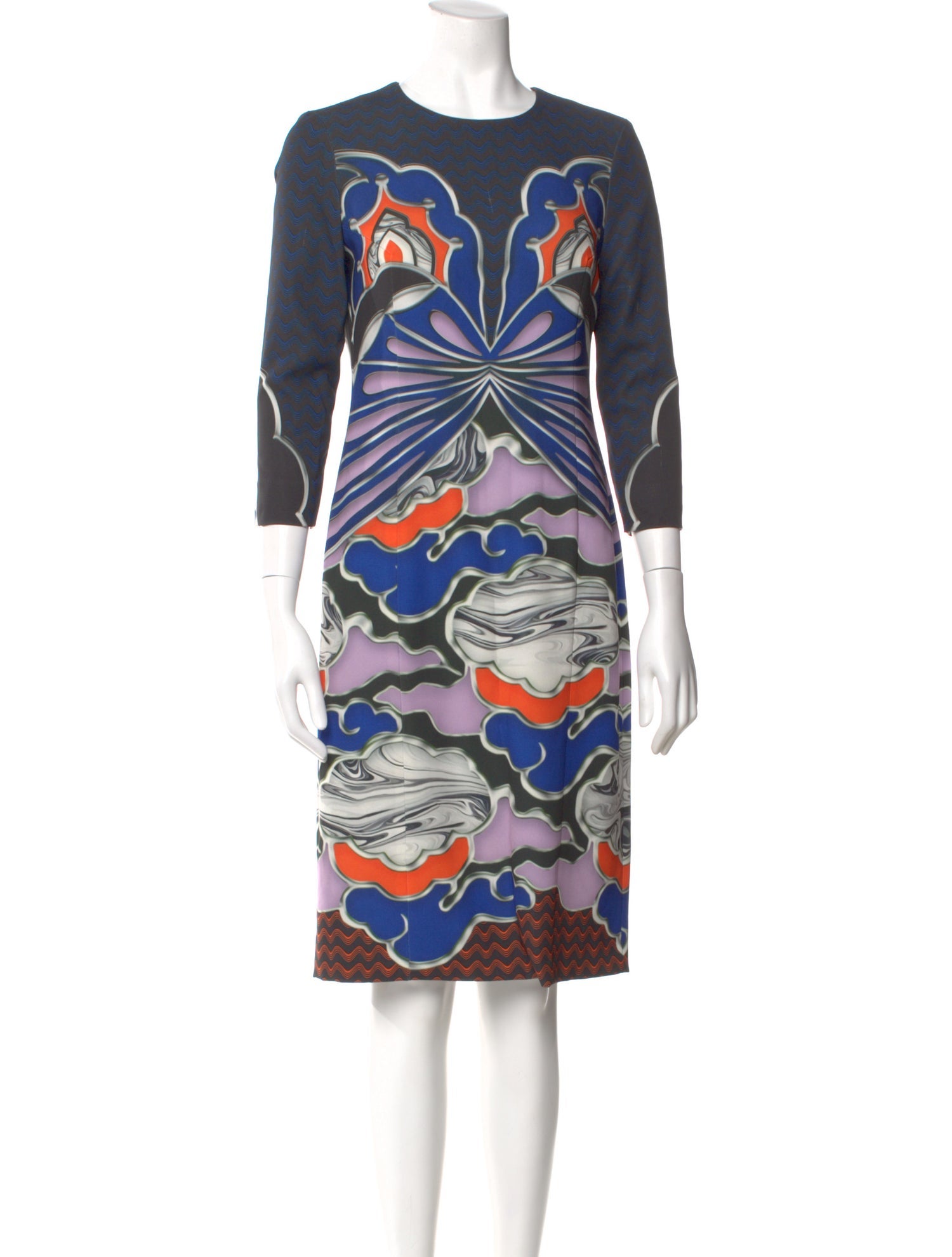 Mary Katrantzou Printed Midi Length Dress