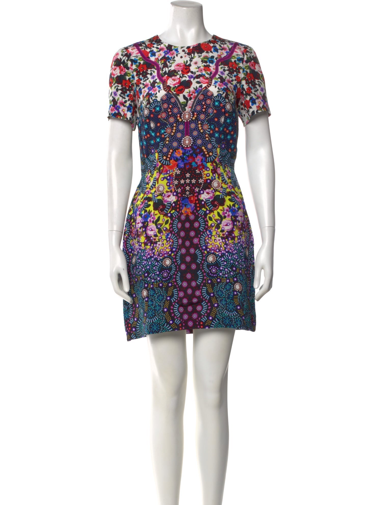 Mary Katrantzou Silk Mini Dress w/ Tags