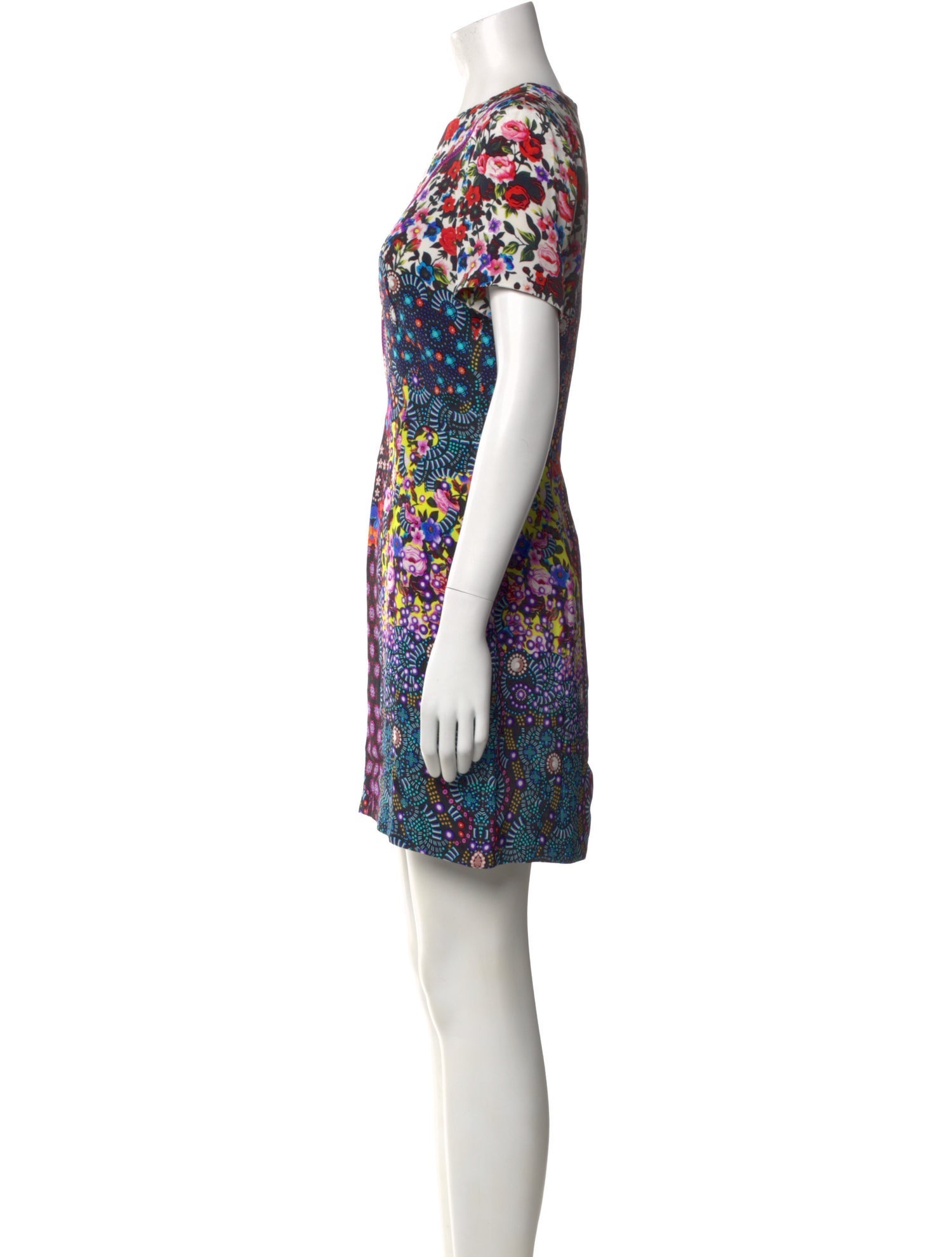 Mary Katrantzou Silk Mini Dress w/ Tags