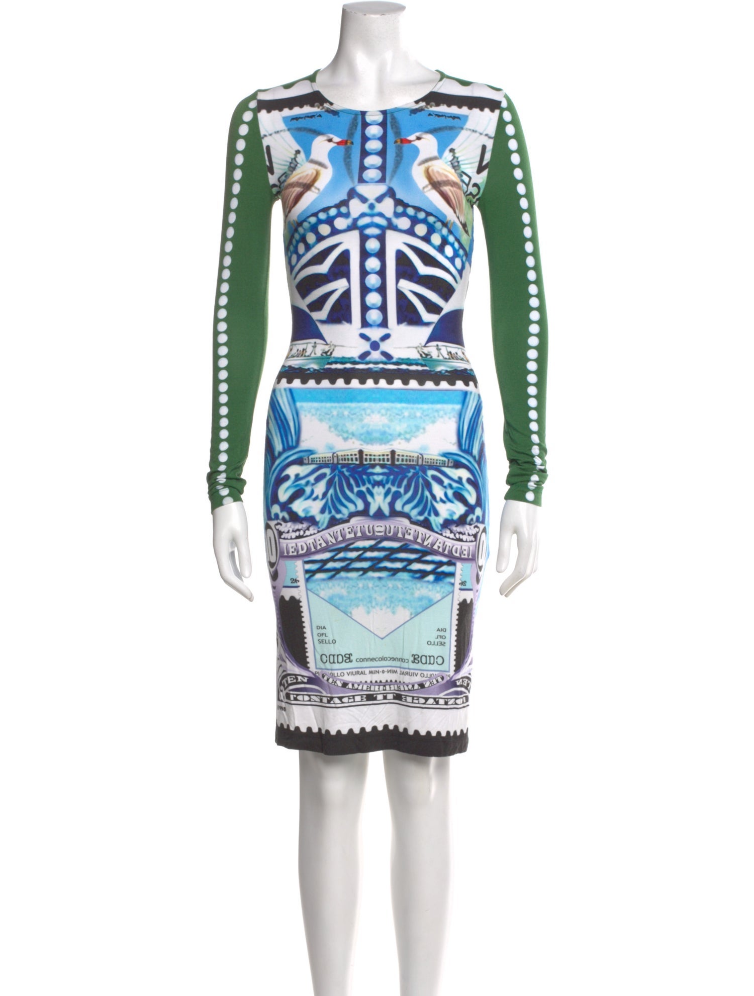 Mary Katrantzou Printed Knee-Length Dress
