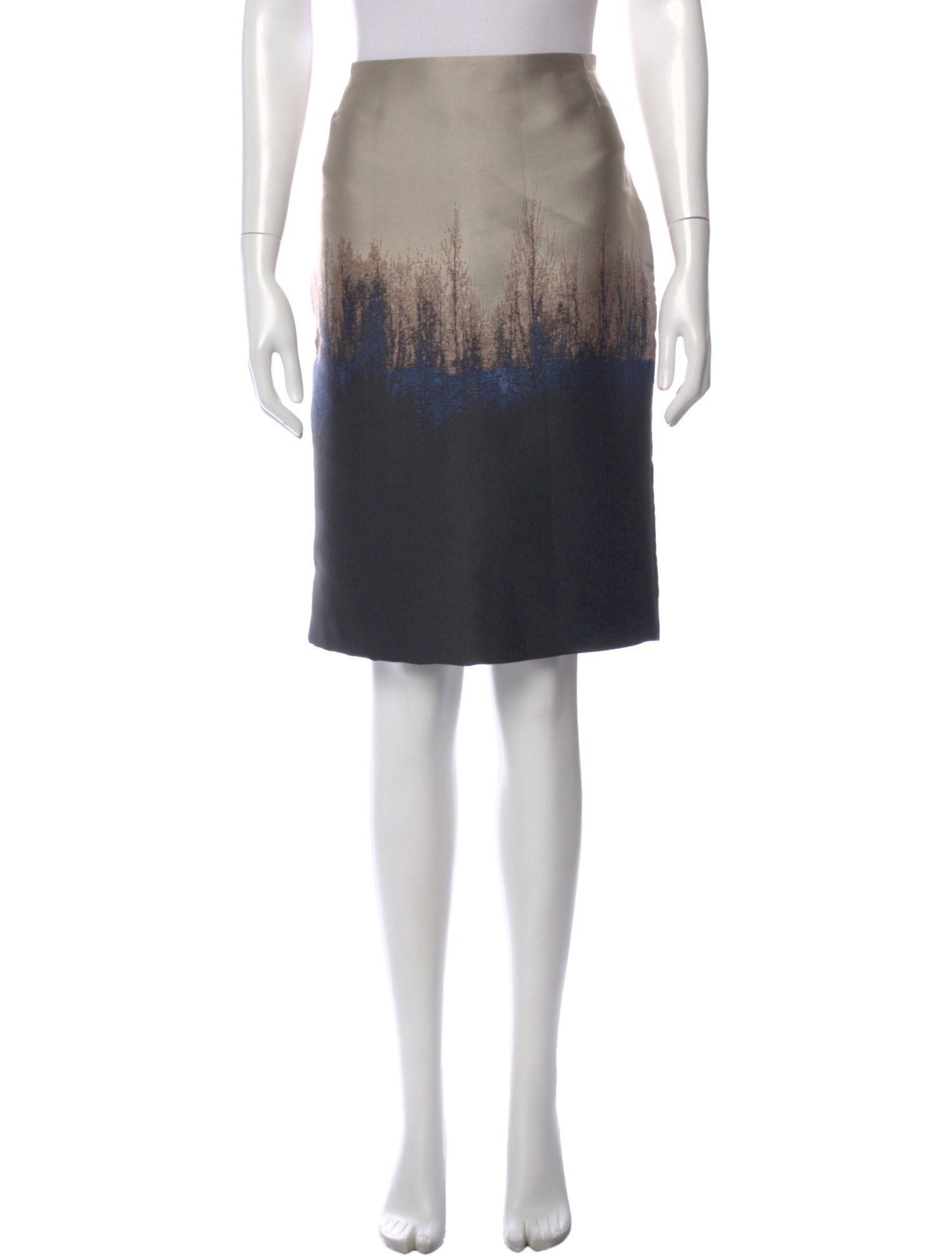 Mary Katrantzou Printed Knee-Length Skirt