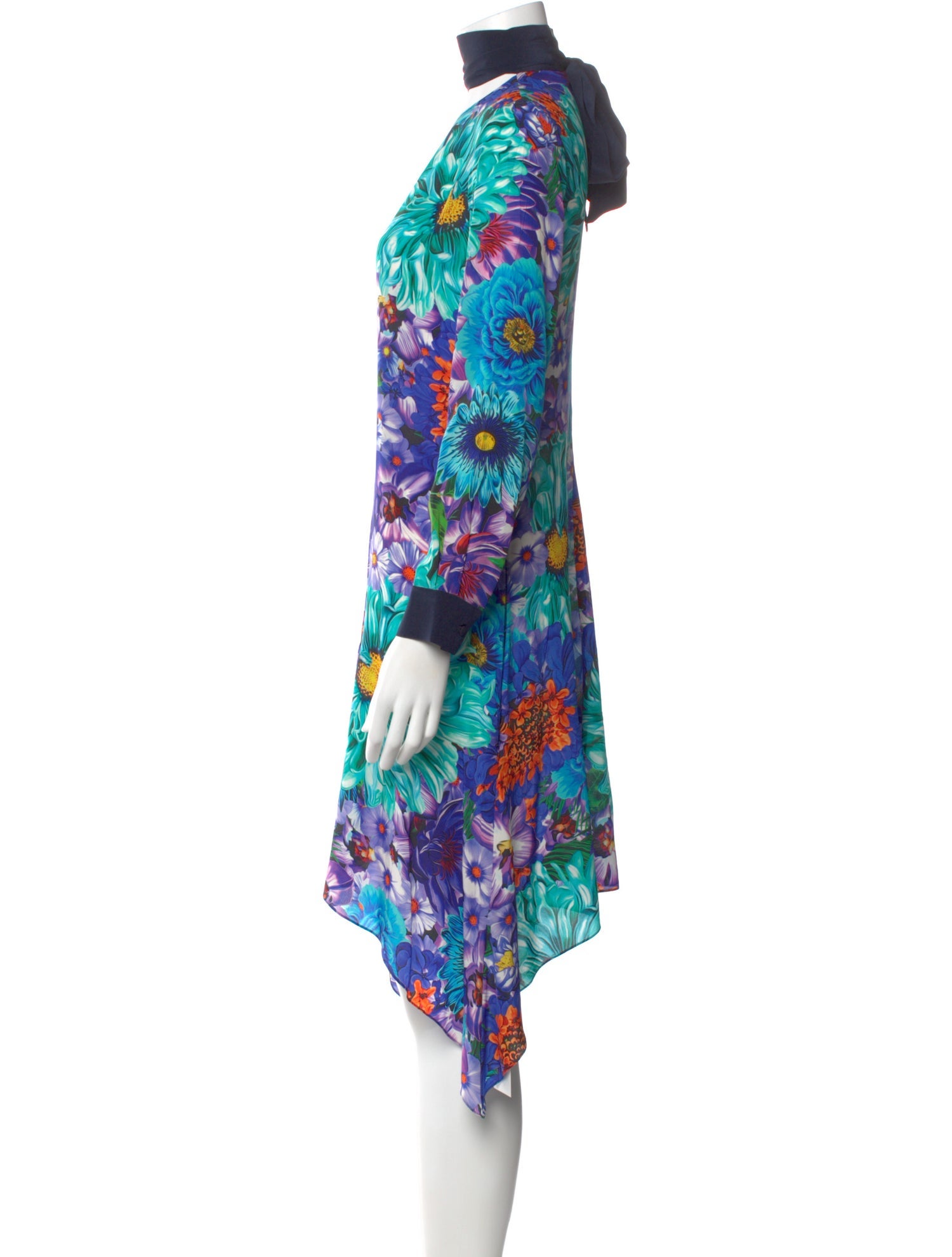 Mary Katrantzou Silk Midi Length Dress