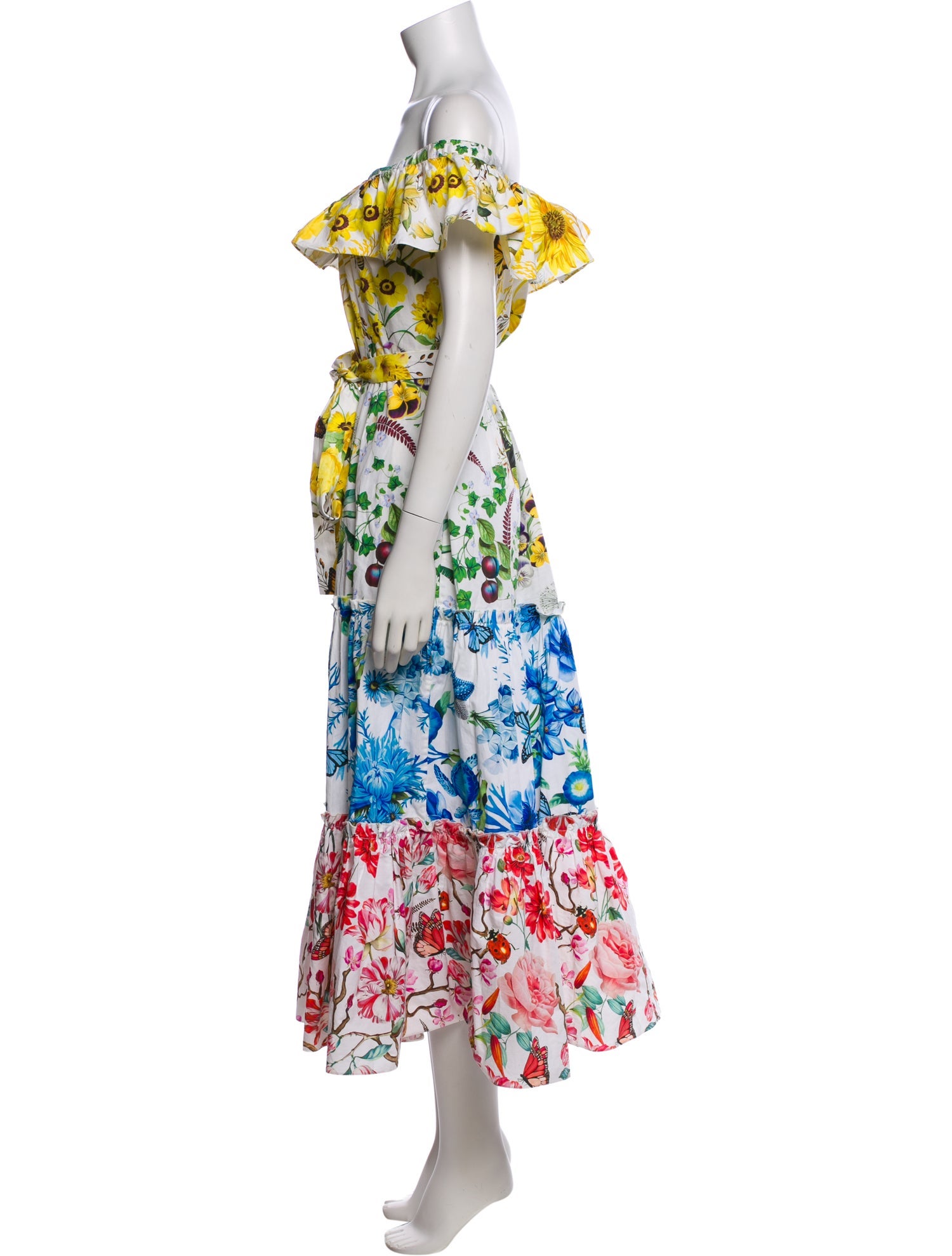 Mary Katrantzou Floral Print Long Dress