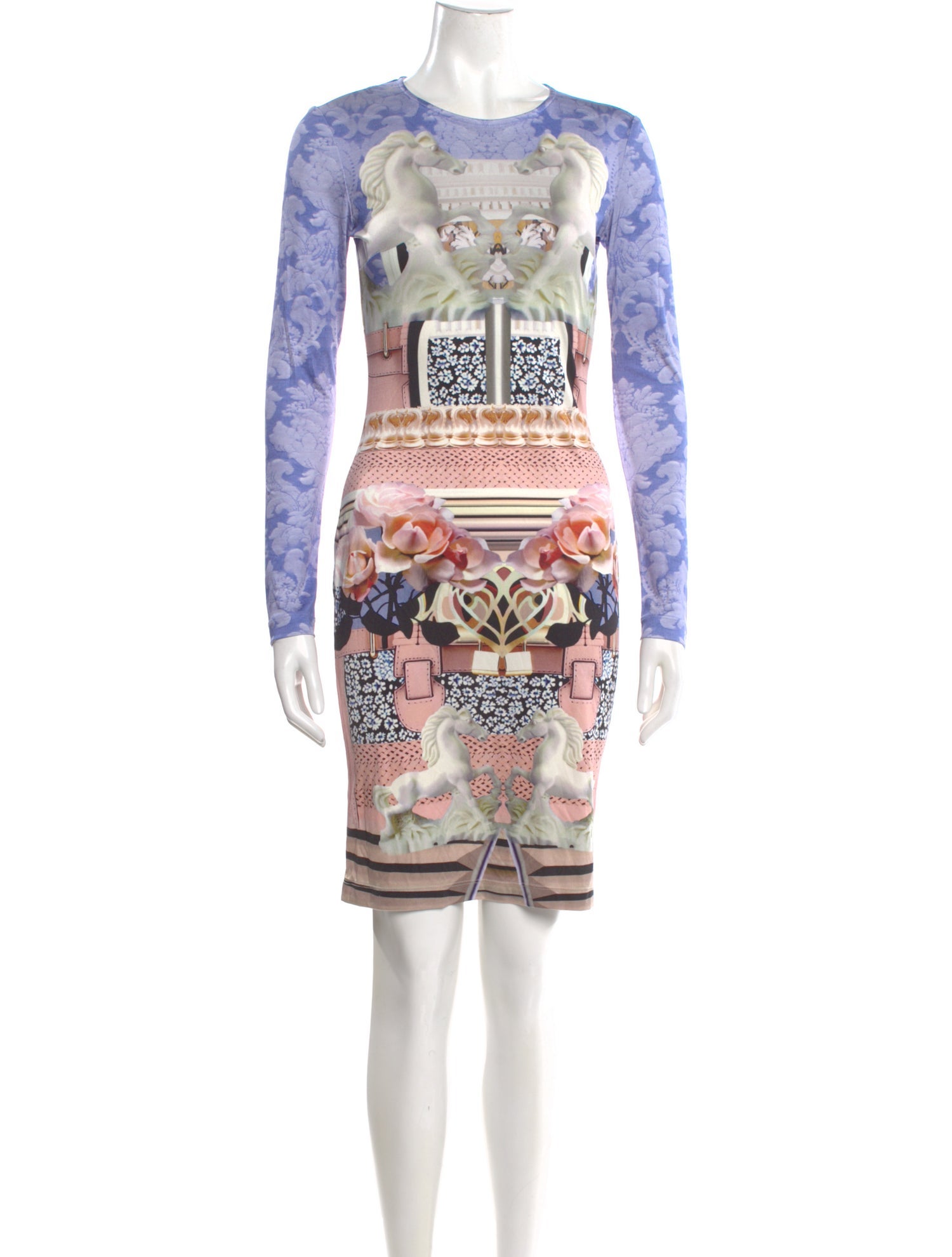 Mary Katrantzou Silk Mini Dress