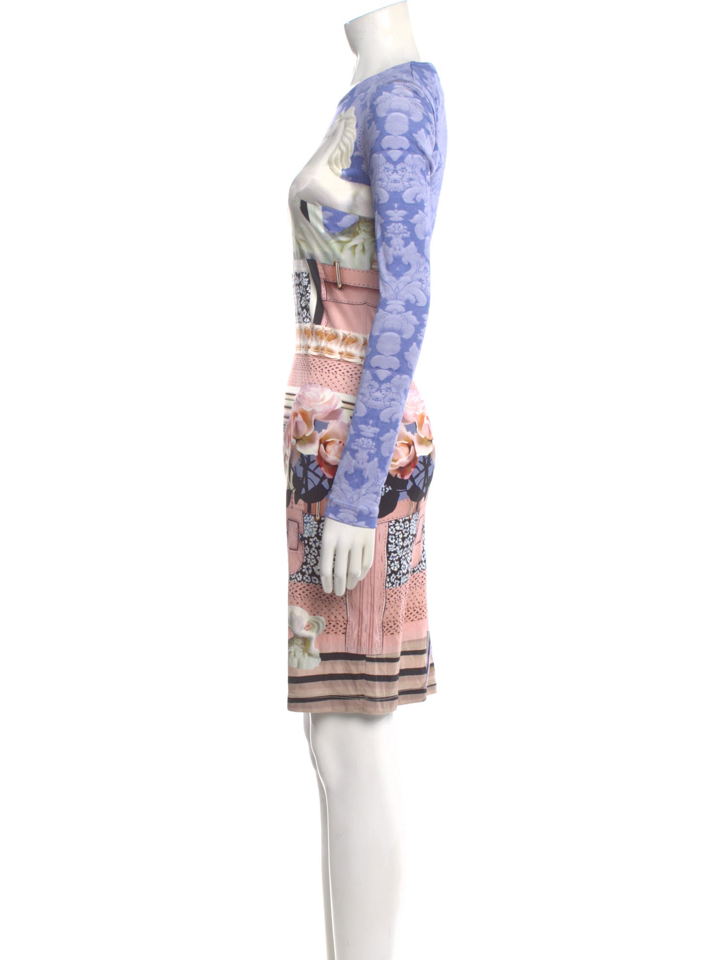 Mary Katrantzou Silk Mini Dress